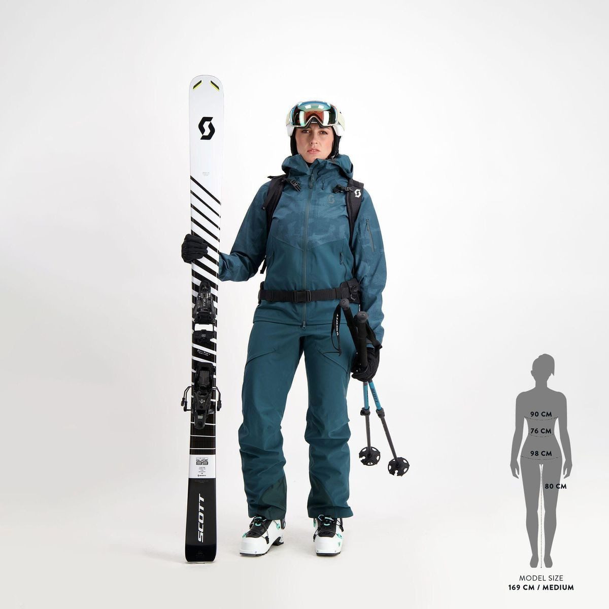 Scott Skihose Pants W's Explorair 3L