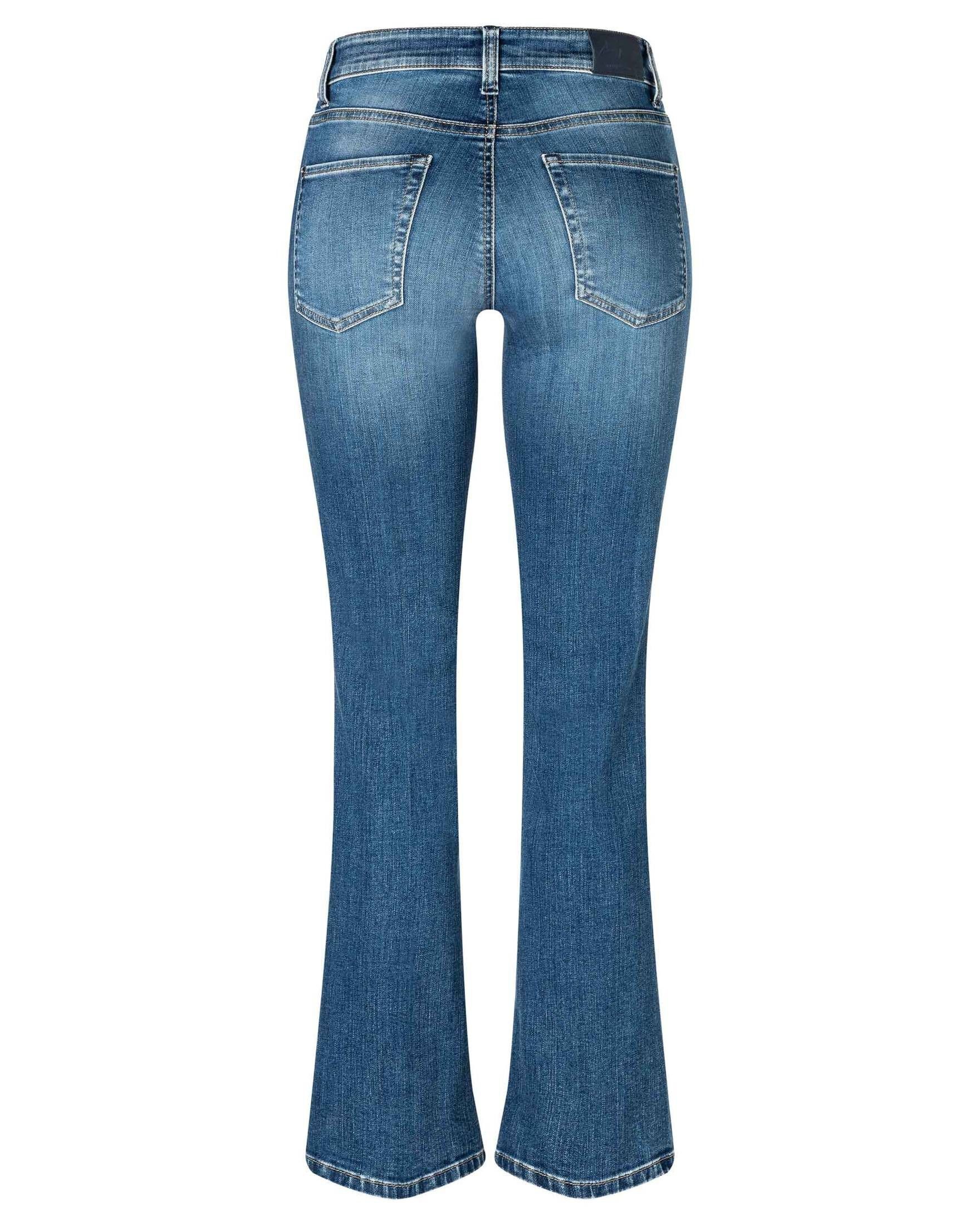 Cambio 5-Pocket-Jeans Damen Bootcutjeans (1-tlg) günstig online kaufen
