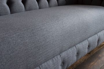 JVmoebel 3-Sitzer Design Sofa Chesterfield Luxus Klass Couch Polster Garnitur, Made in Europe