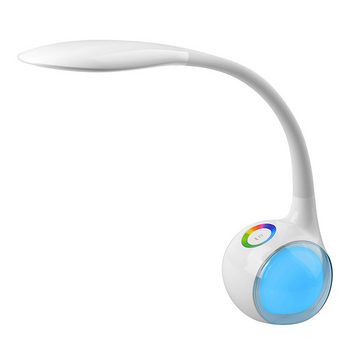 Retoo Schreibtischlampe LED RGB Tischlampe USB Touch Dimmbar Farbwechsel Leuchte