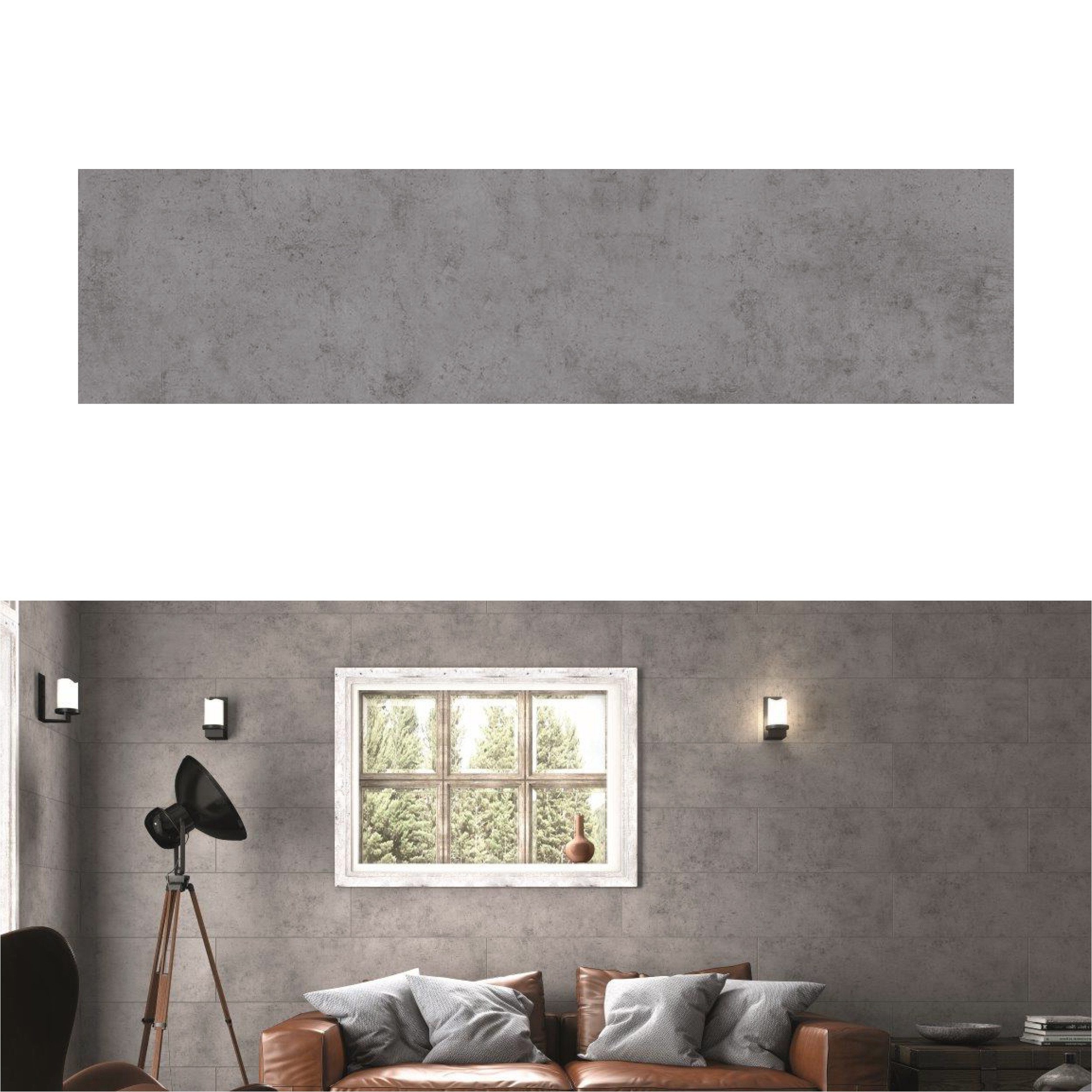 BARIDECOR Wandpaneel wasserfeste Wandfliese selbstklebend, BxL: 120,00x30,0 günstig online kaufen