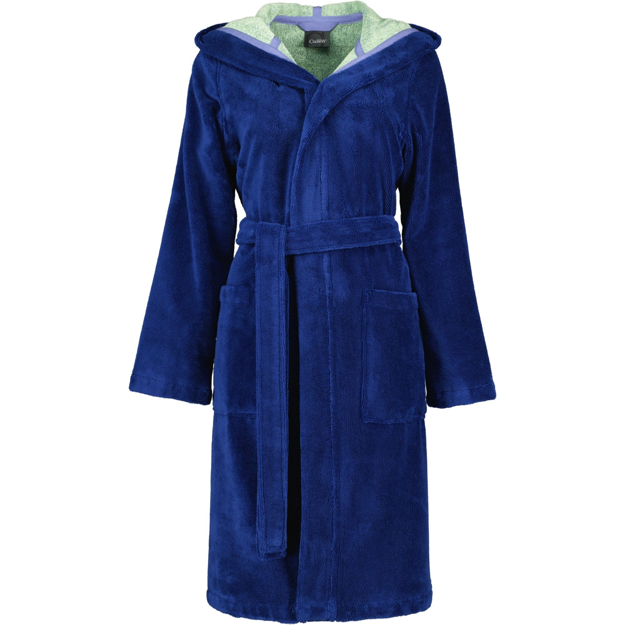 Damenbademantel Kapuze 845 Kimono Frottier