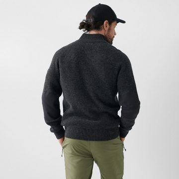 Fjällräven Sweatshirt Övik Zip Cardigan Knit M Dark Grey