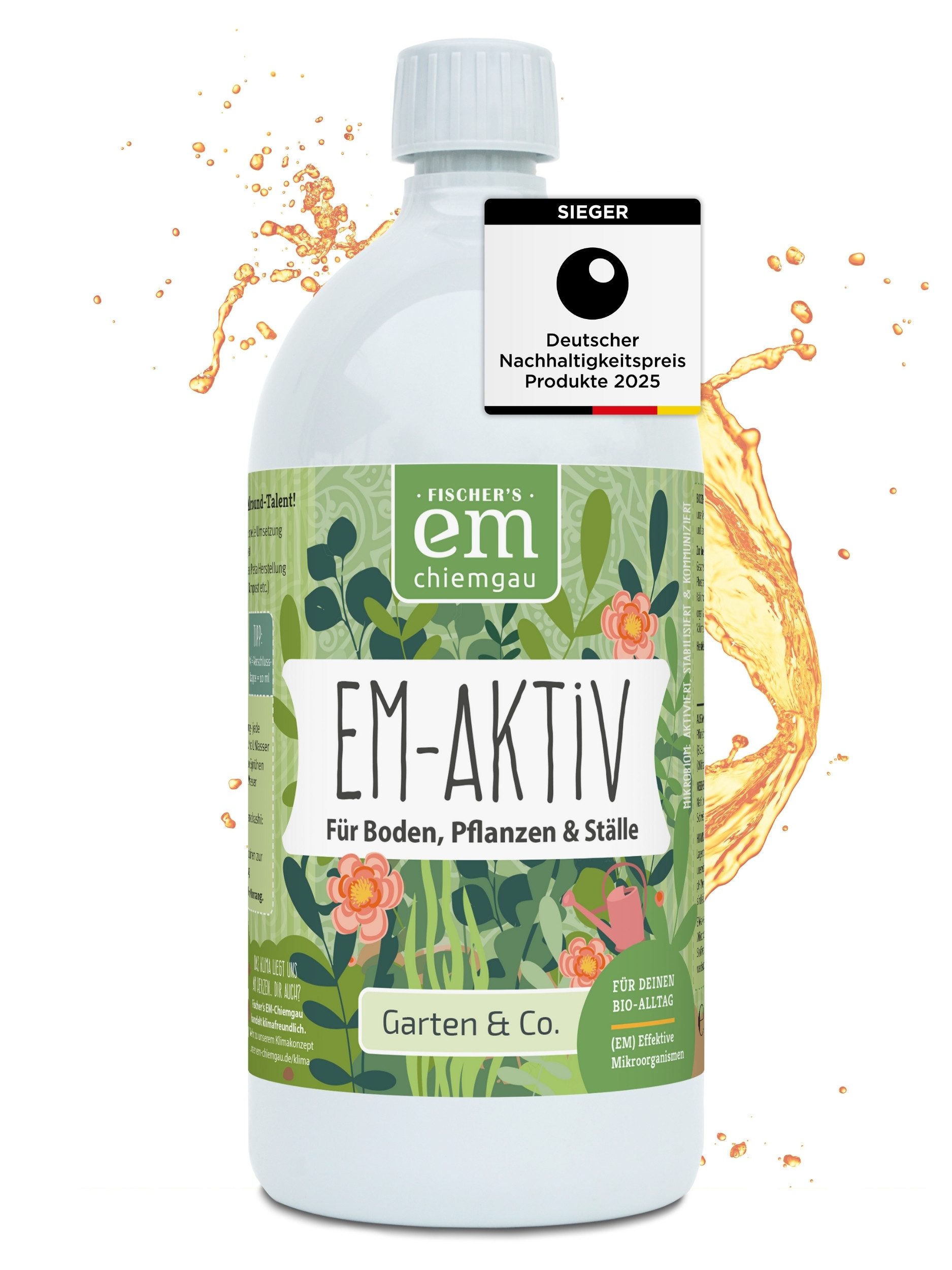 Fischer's EM-Chiemgau Bodenverbesserer EM-aktiv Bodenhilfsstoff und günstig online kaufen