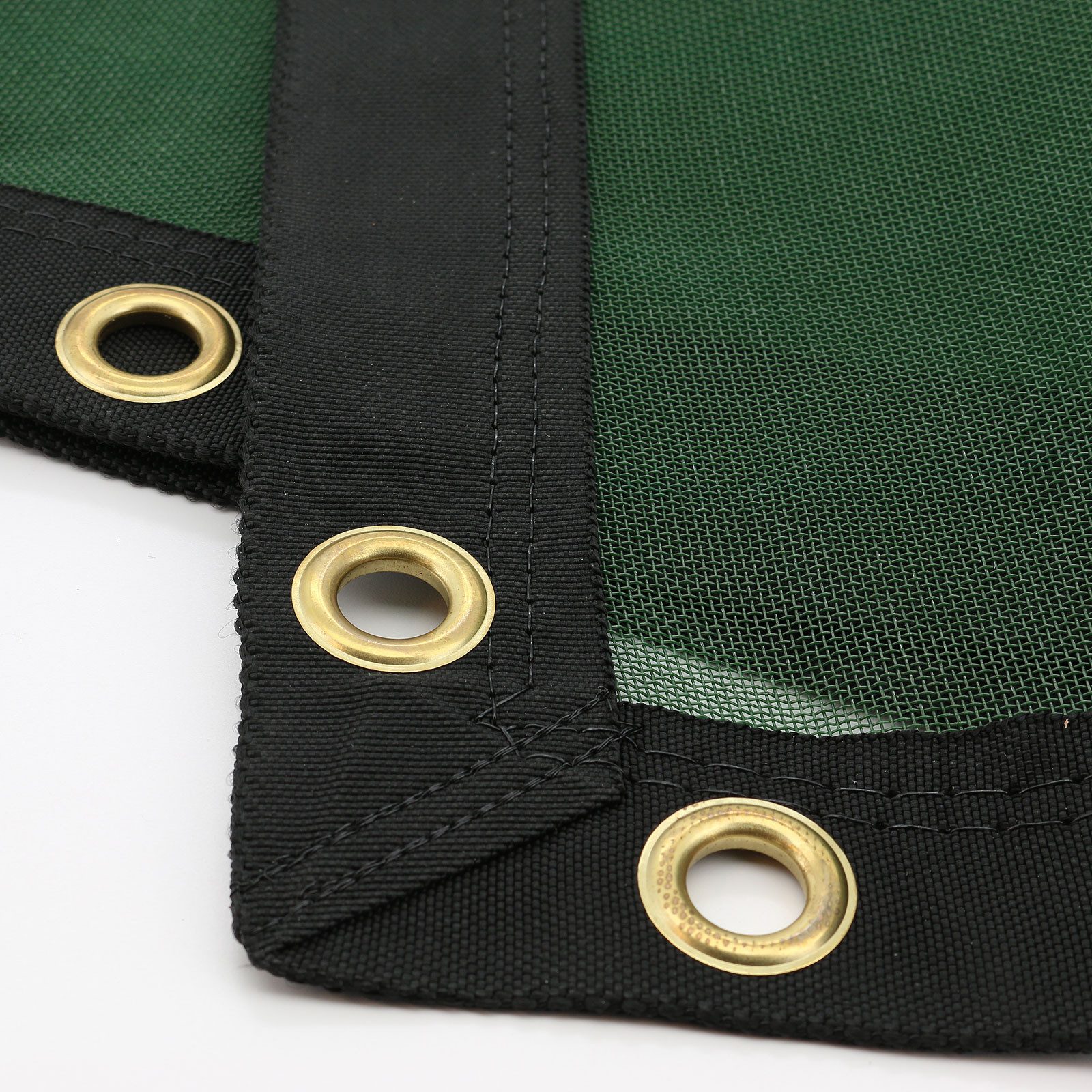 Zill Pool-Abdeckplane Anhänger- und Containernetz ca. 200 g/m² grün + Ösen (1 Stück)