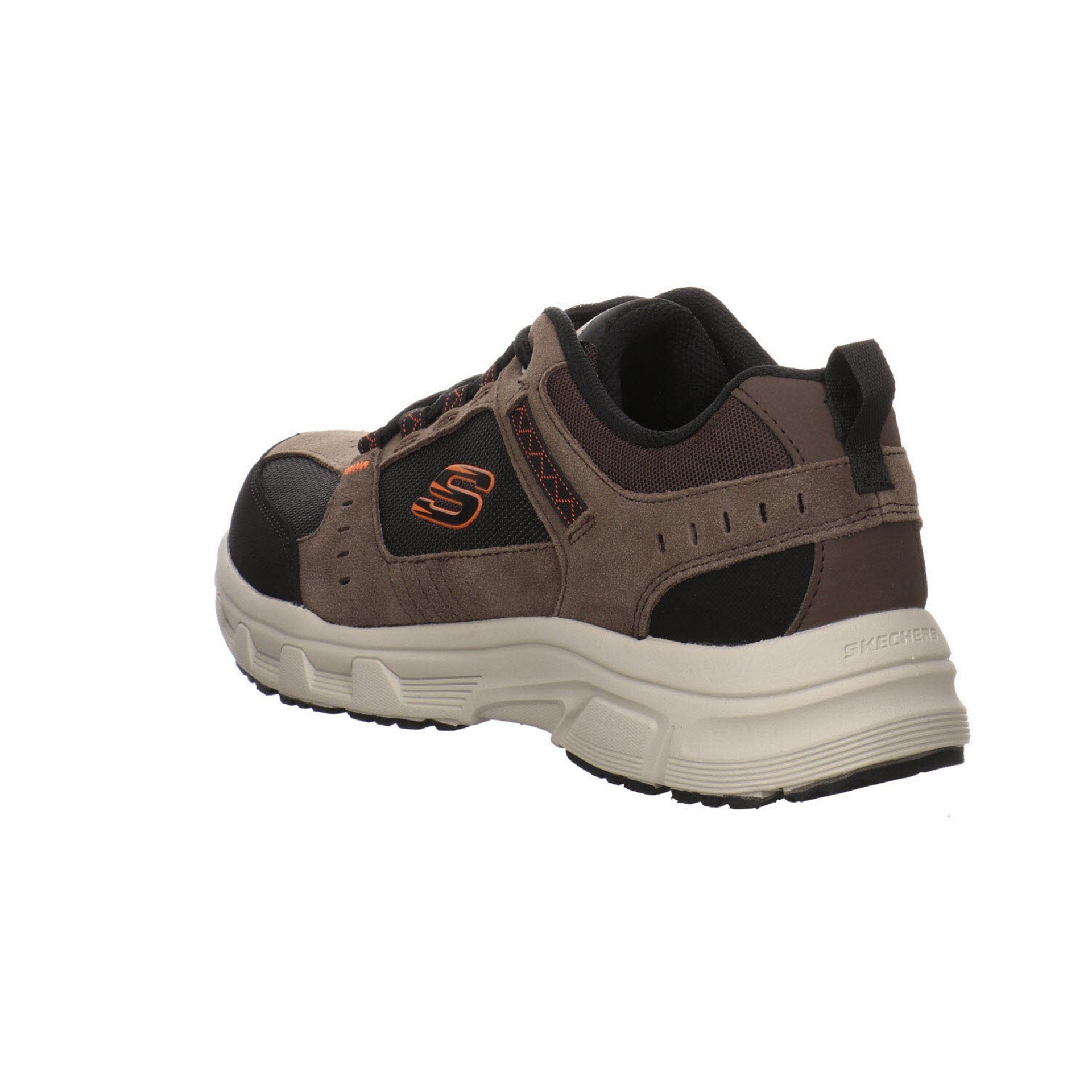 Schnürschuh Kombi Skechers Schnürschuh Canoyon Oak sonst Schnürhalbschuhe Synthetik Herren braun