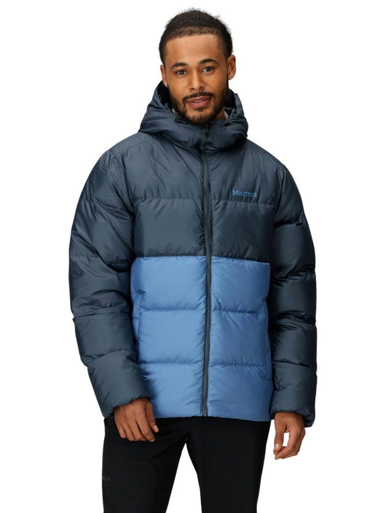 Marmot Winterjacke Winter-Daunenjacke Guides Down Hoody (wärmend dank Daunenfüllung)