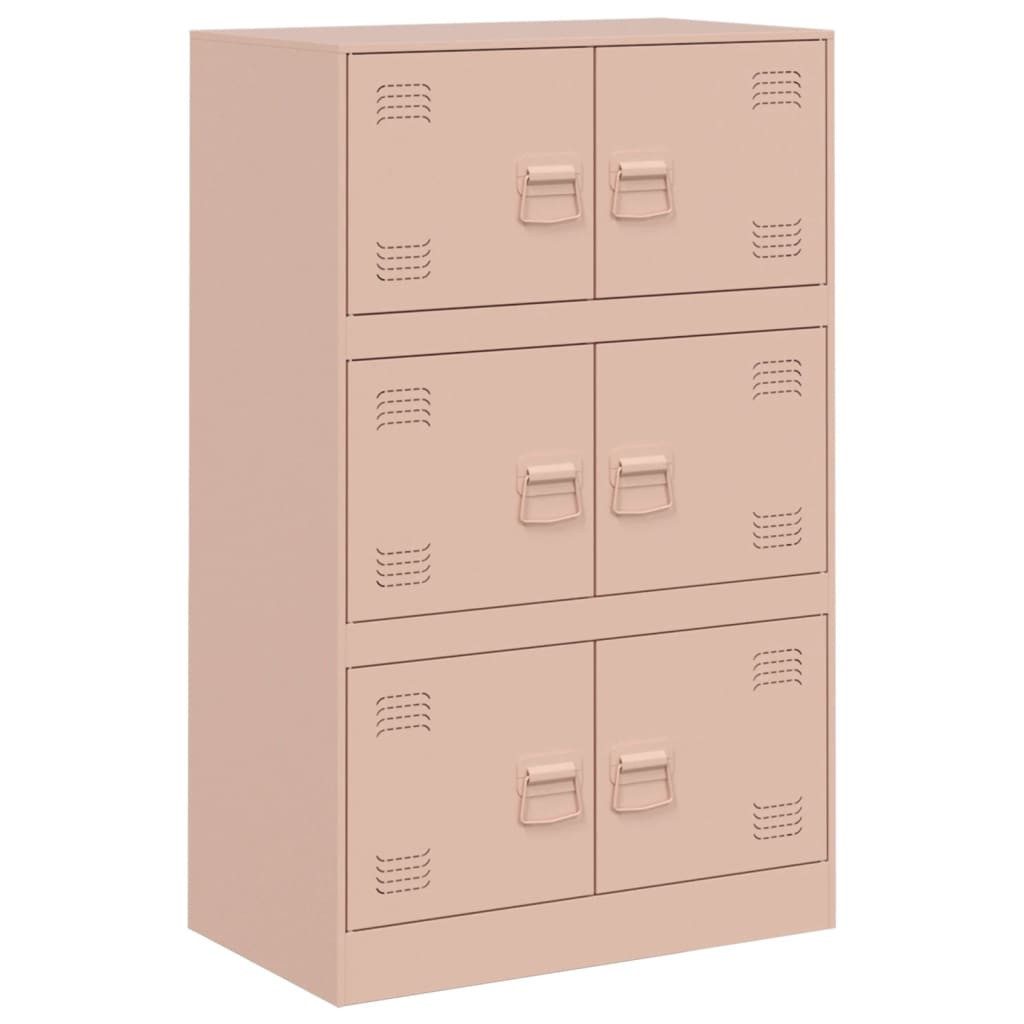 Sideboard Sideboard Rosa 67x39x107 cm Stahl