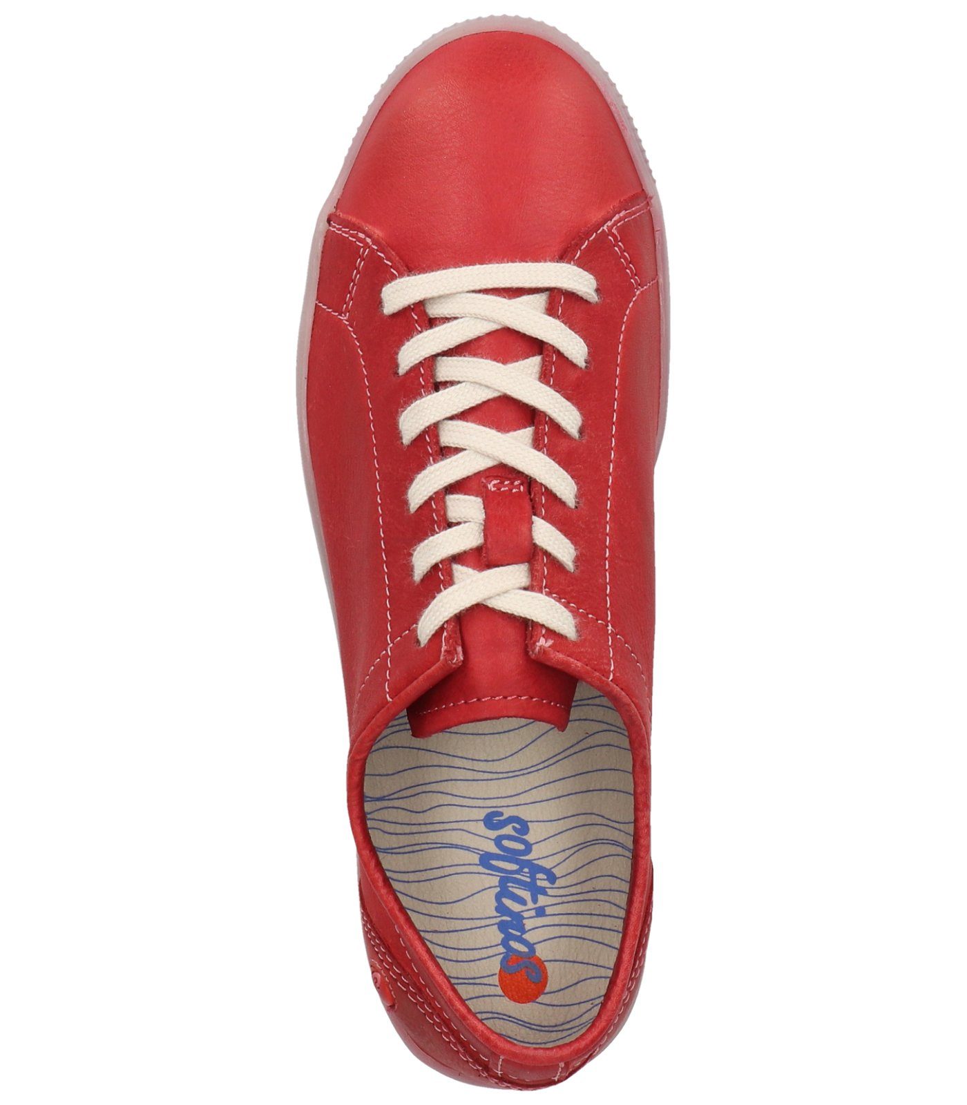 Rot Sneaker softinos Sneaker Leder