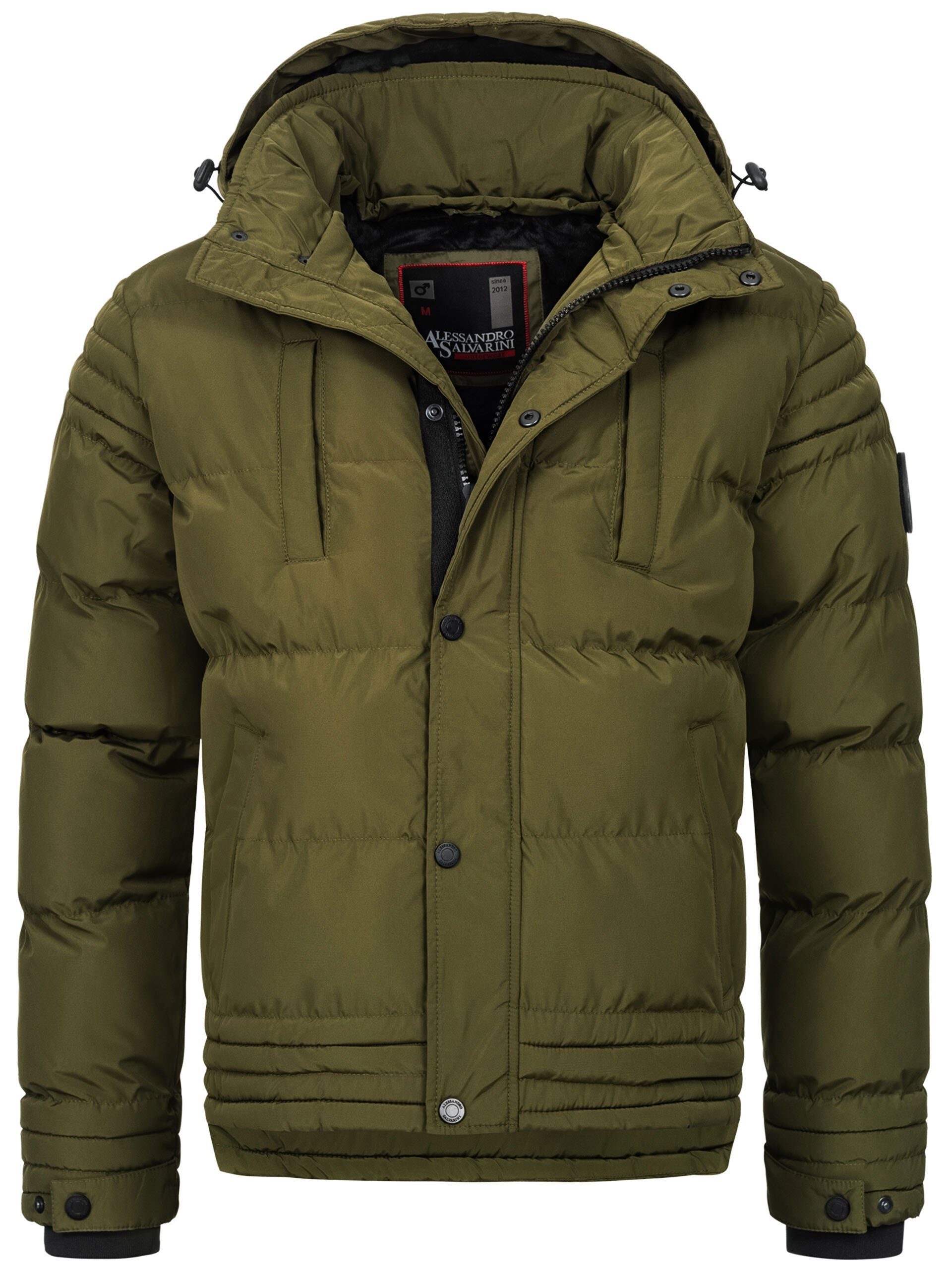 Alessandro Salvarini Winterjacke ASFabiano mit warmem Teddyfell und abnehmb günstig online kaufen