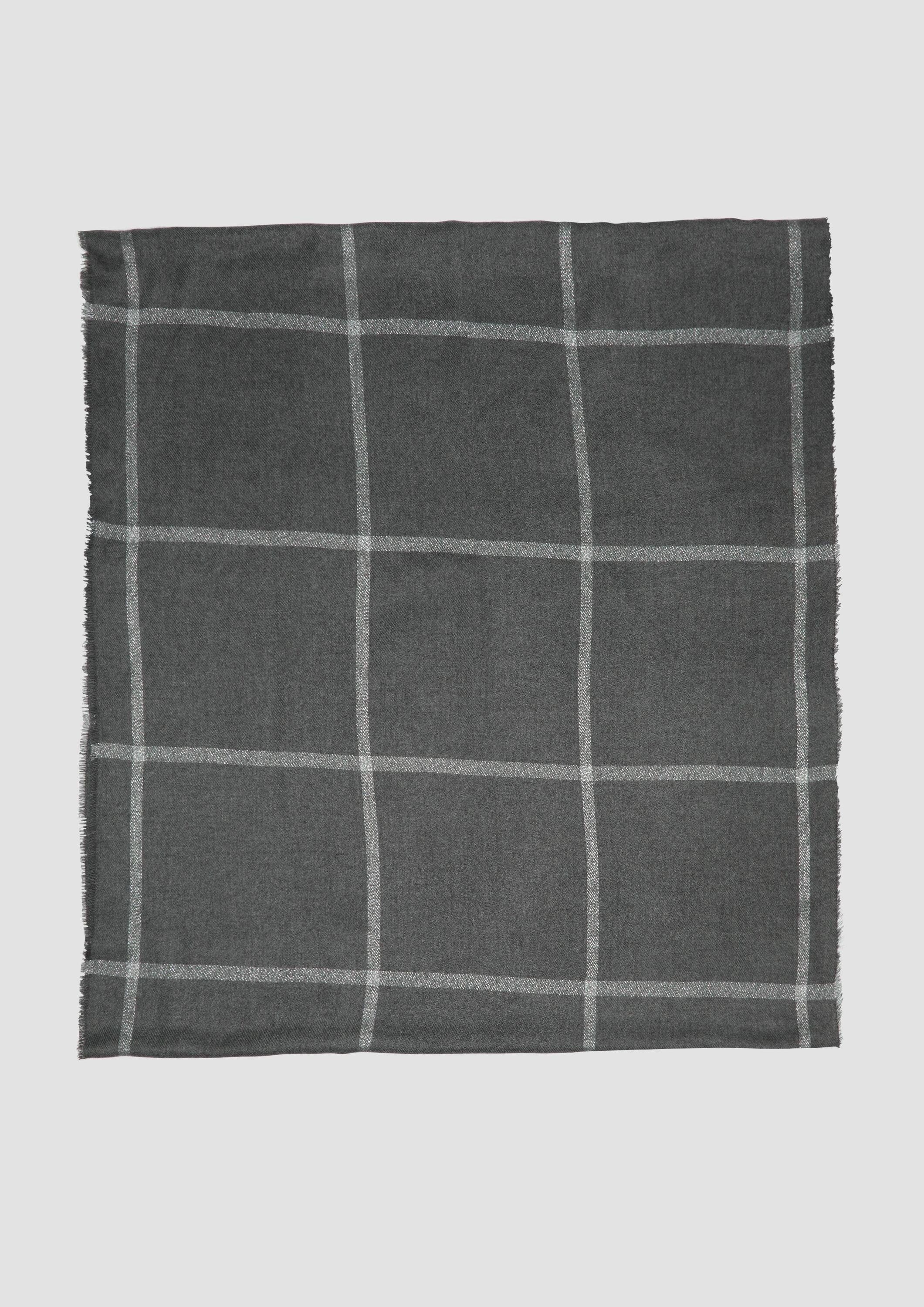 s.Oliver Loop Snood, Loop-Schal mit Karos und Streifen