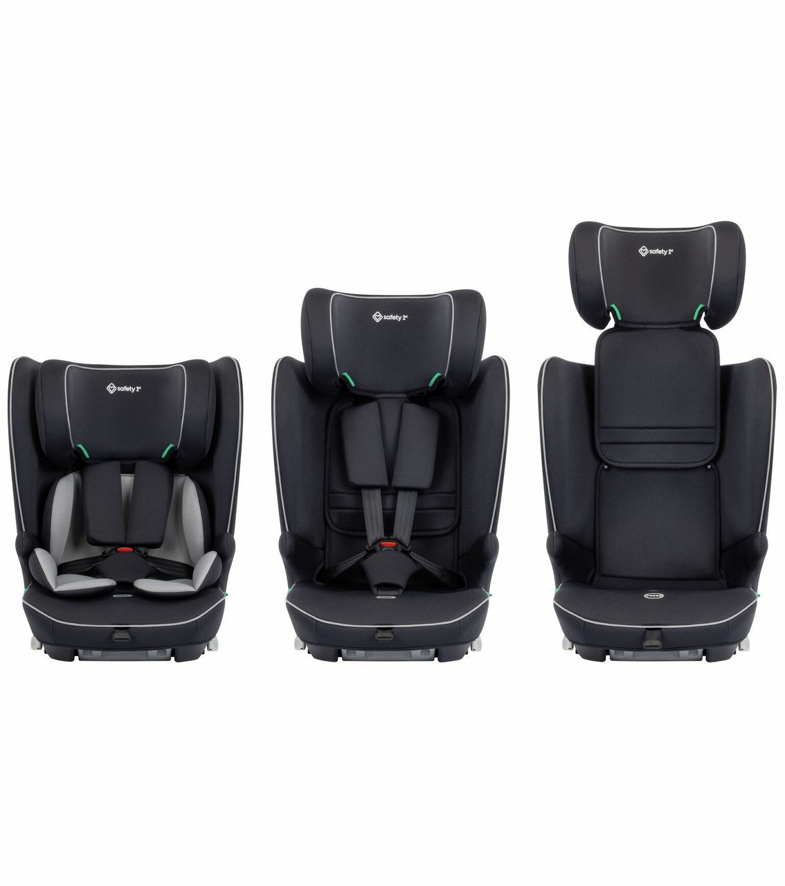 Safety 1st Autokindersitz Safety 1st Lunar i-Size, Mitwachsender Kindersitz, 15Monate–12Jahre (7, ab: 15 Monate, bis: 12 Jahre