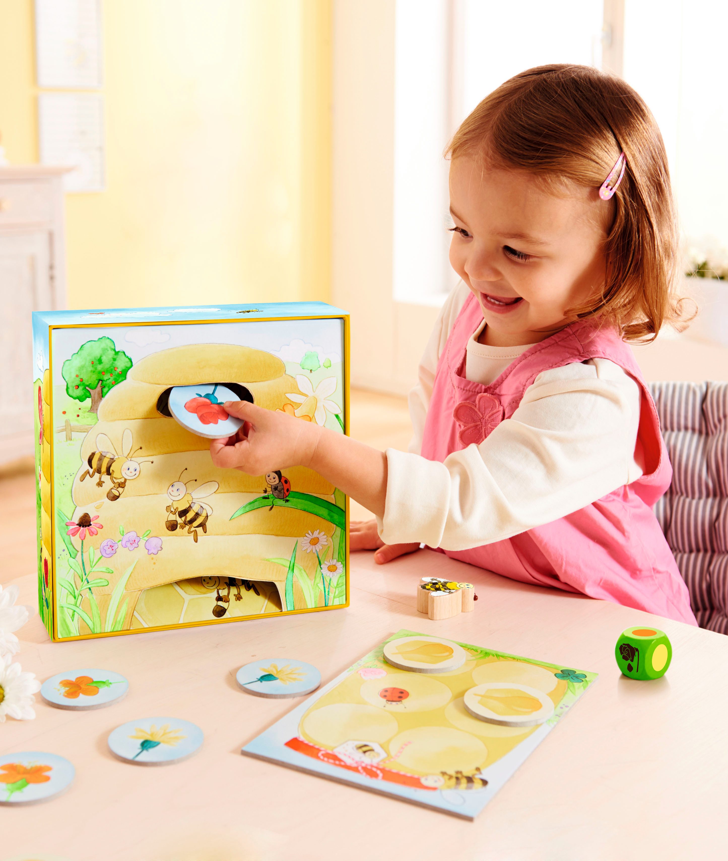 Haba Spiel Meine ersten Spiele - Hanni Honigbiene, Made in Germany