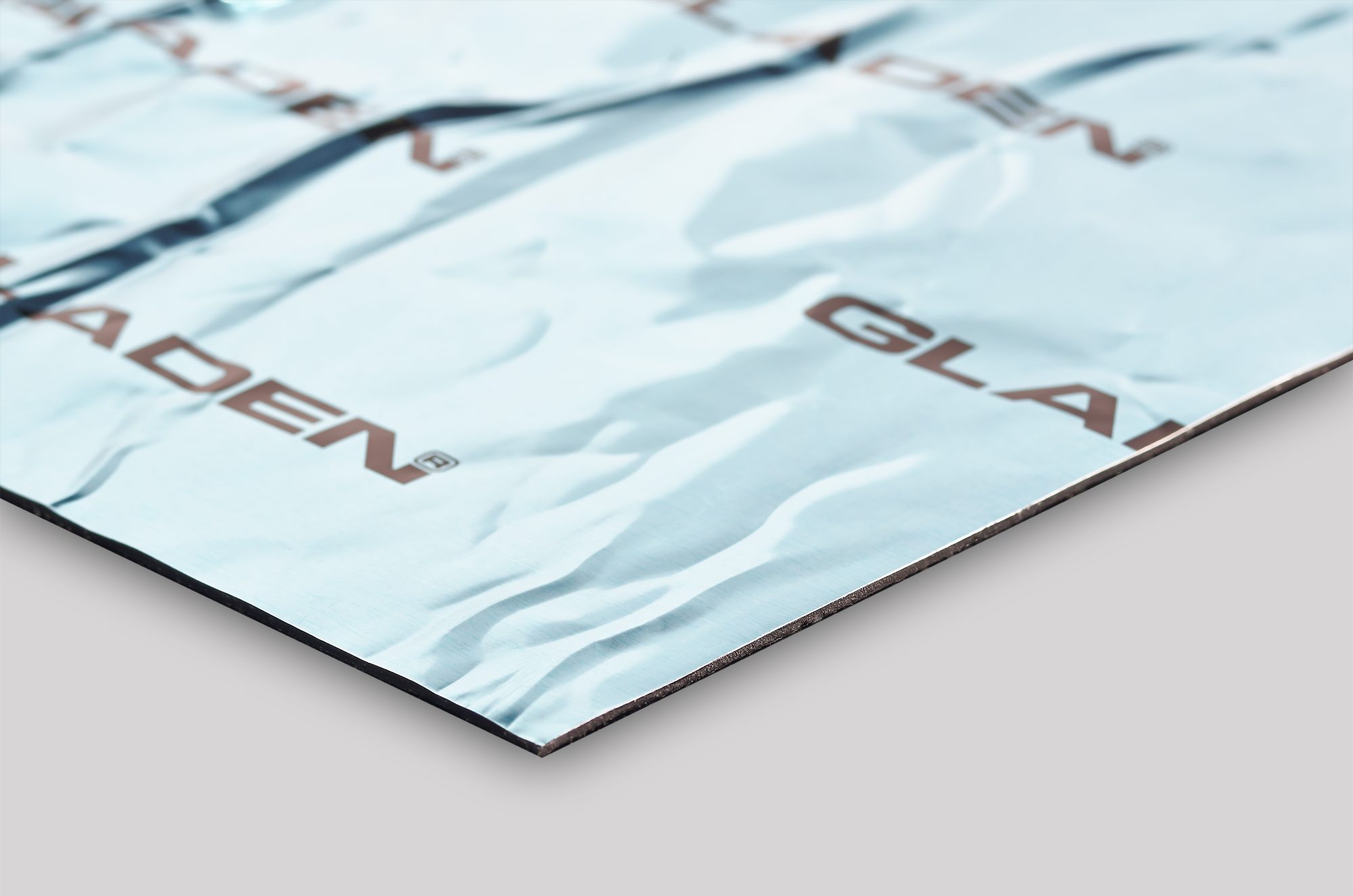 Gladen Dämmplatte Gladen AERO-Butyl Alubutyl - 2 Platten 460x800x1,8 mm