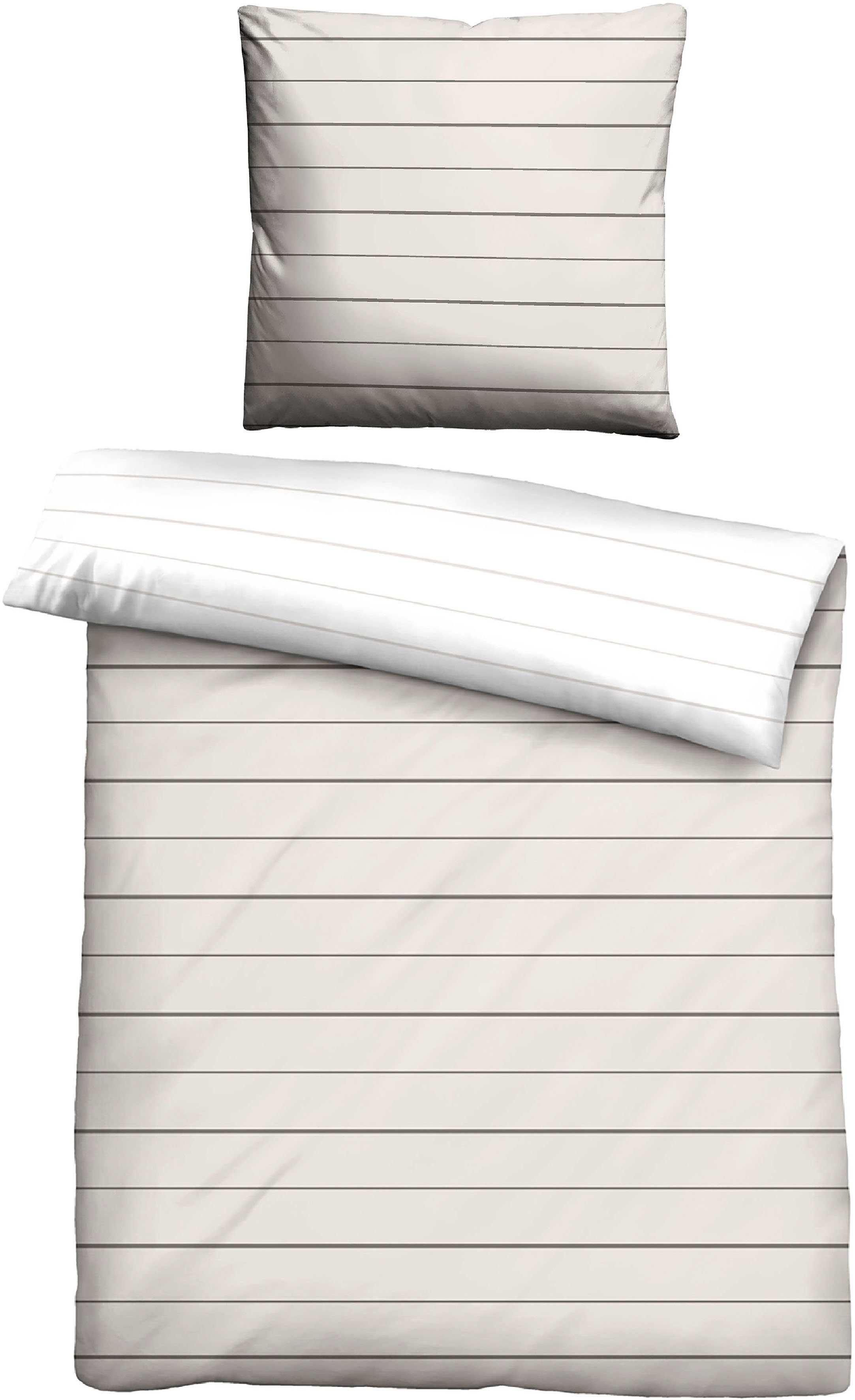 Biberna Wendebettwäsche "Combinate in Gr. 135x200, 155x220 oder 200x200 cm" günstig online kaufen