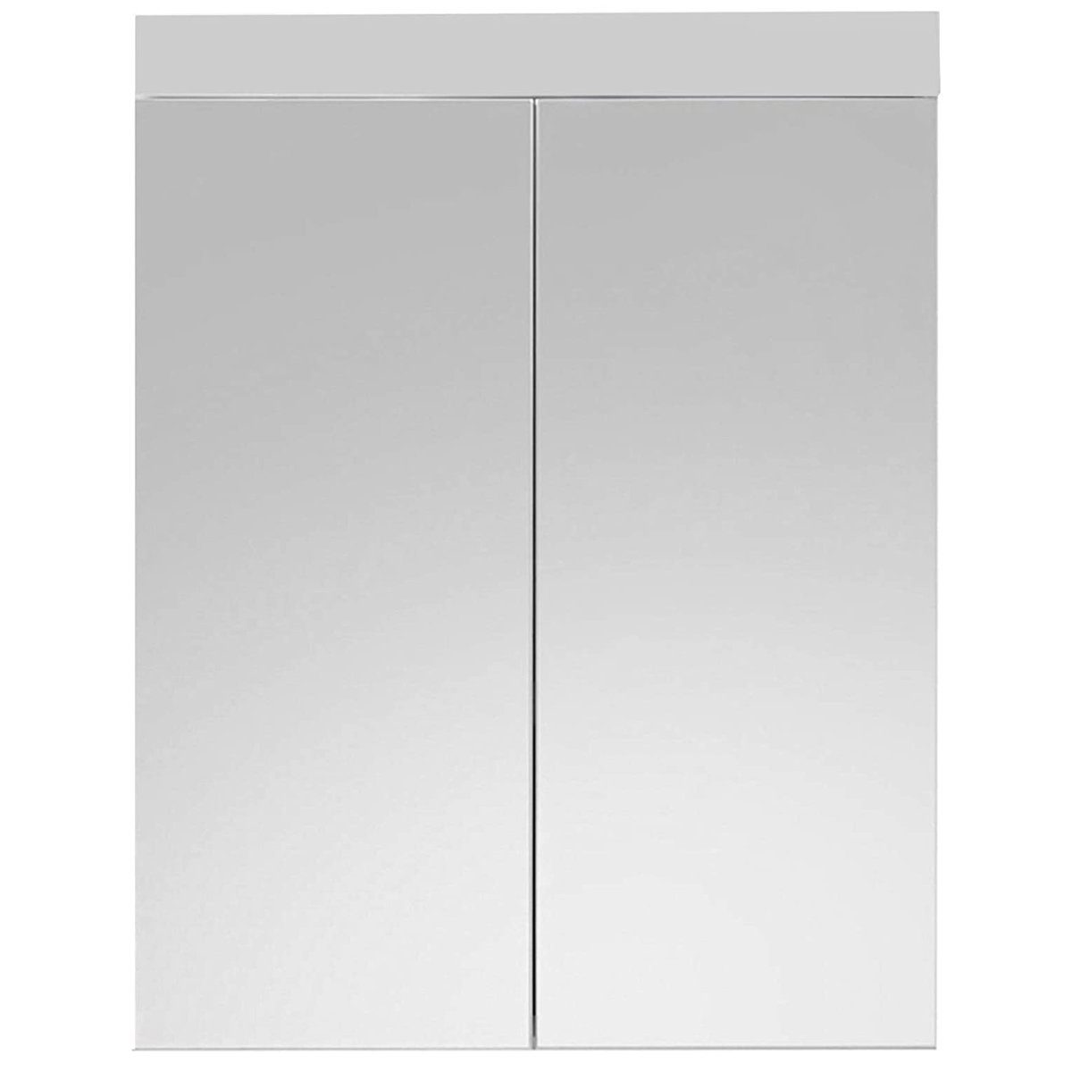 trendteam Badmöbel-Set, Badmöbel Unterschrank Spiegelschrank Hochschrank Kommode Hängeschrank