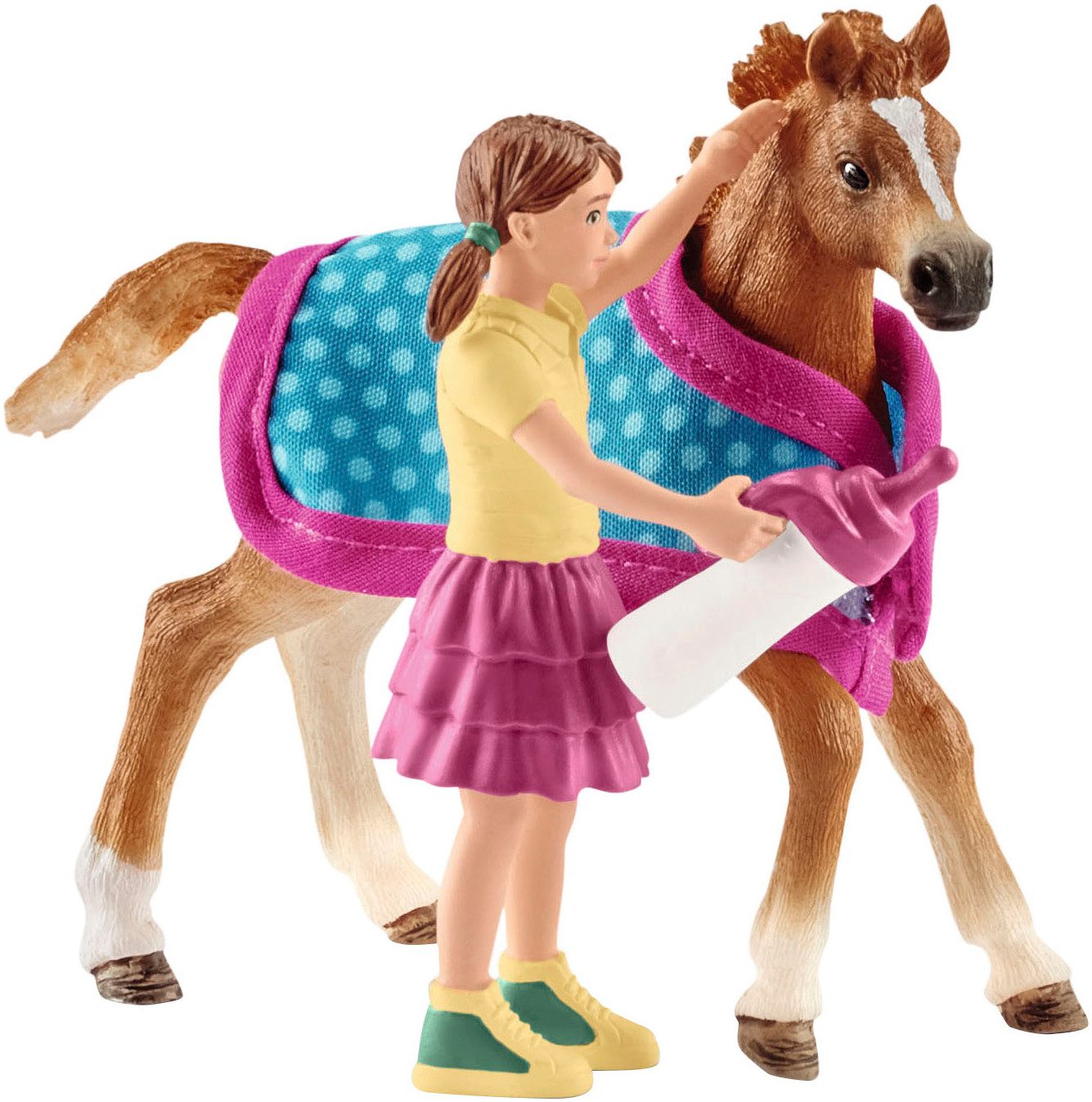 Schleich® Spielfigur HORSE CLUB, Fohlen mit Decke (42361) günstig online kaufen