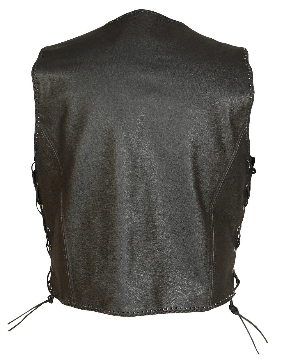 ALL THE GOOD Lederweste Motorrad Biker Lederweste Kutte Club Weste Chopper günstig online kaufen