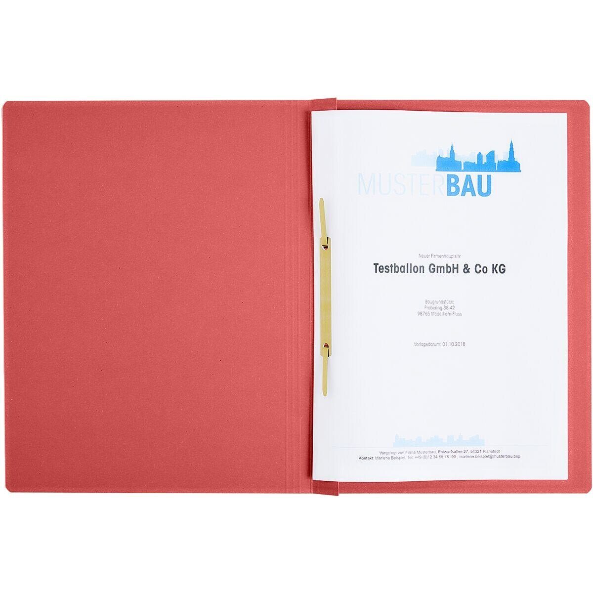 Otto Office Hefter, aus Recyclingkarton, Format DIN A4, bis 250 Blatt