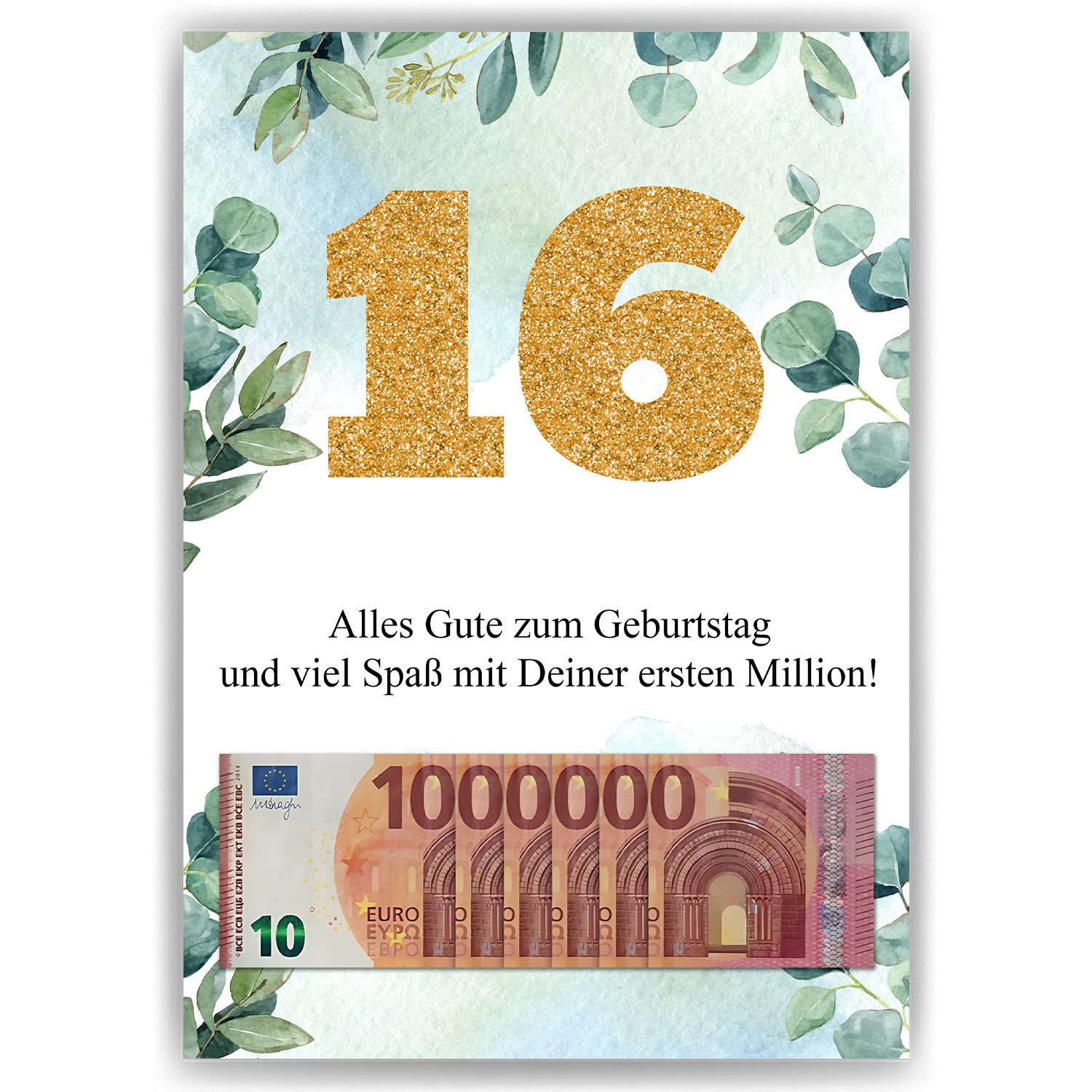 Tigerlino Poster Geldgeschenk Geburtstag Frauen Männer günstig online kaufen