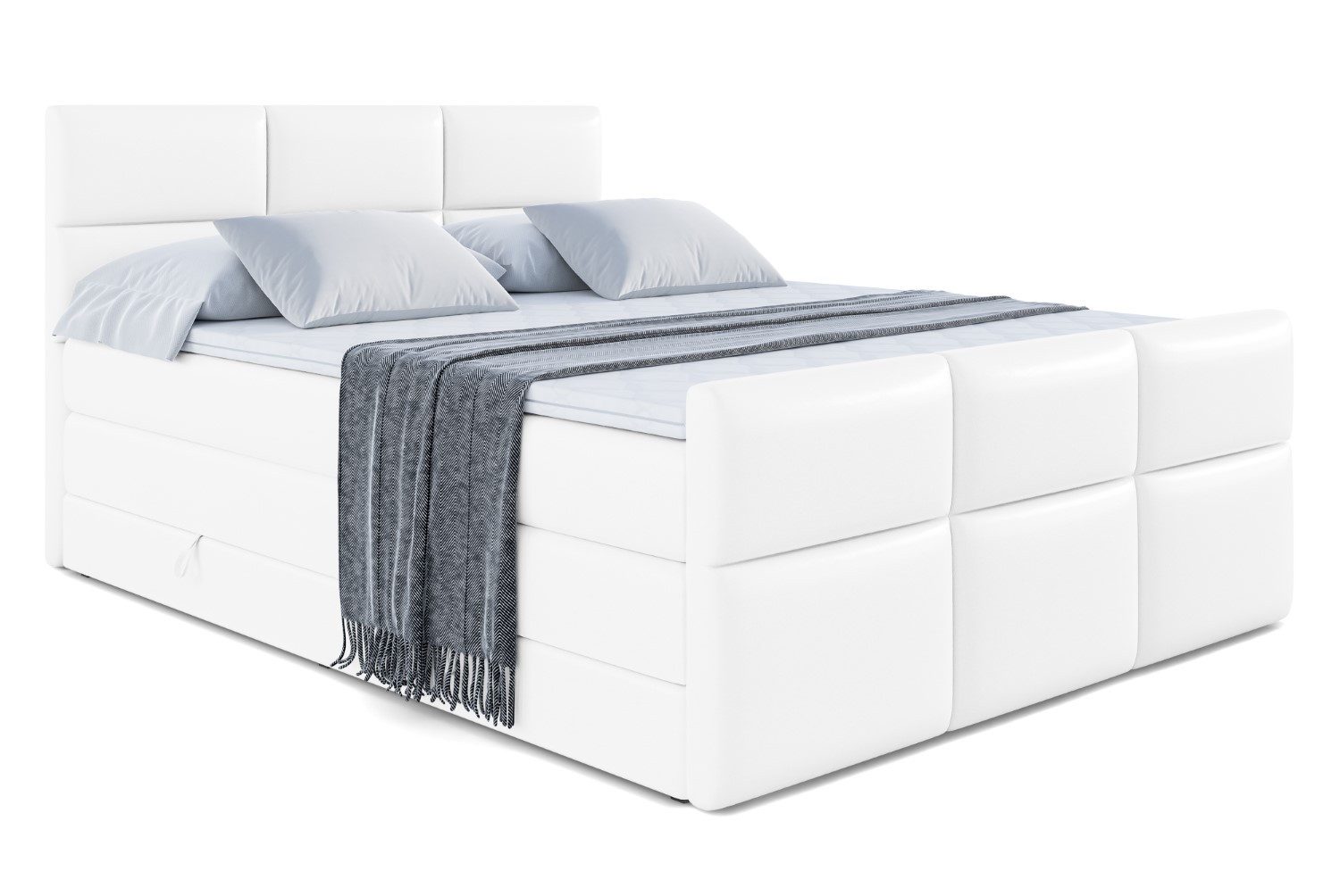 ALTDECOR Boxspringbett OHIO-Z KING (Multipocket-Matratze H4, günstig online kaufen