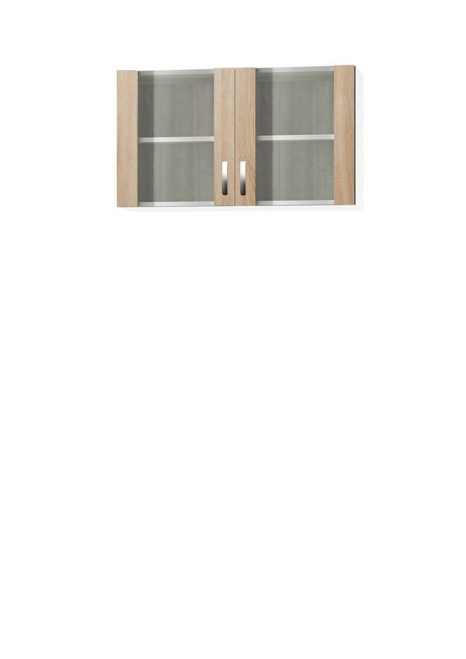 OPTIFIT Glashängeschrank Padua, Hängeschrank mit zwei Glastüren
