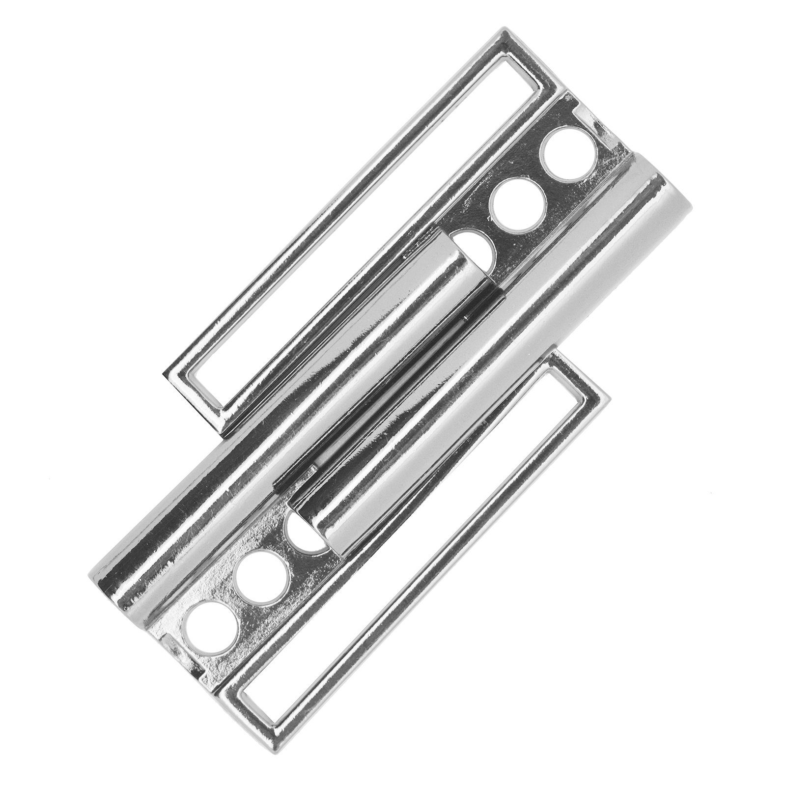 maDDma 1 Gürtelschnalle Metall 41x56mm Schließe Klick Verschluss Gurtstecker (Einzeln, 1-tlg)