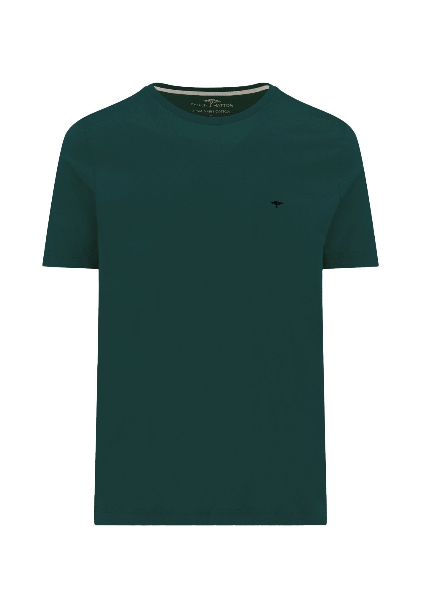 FYNCH-HATTON T-Shirt mit Logo-Stickerei