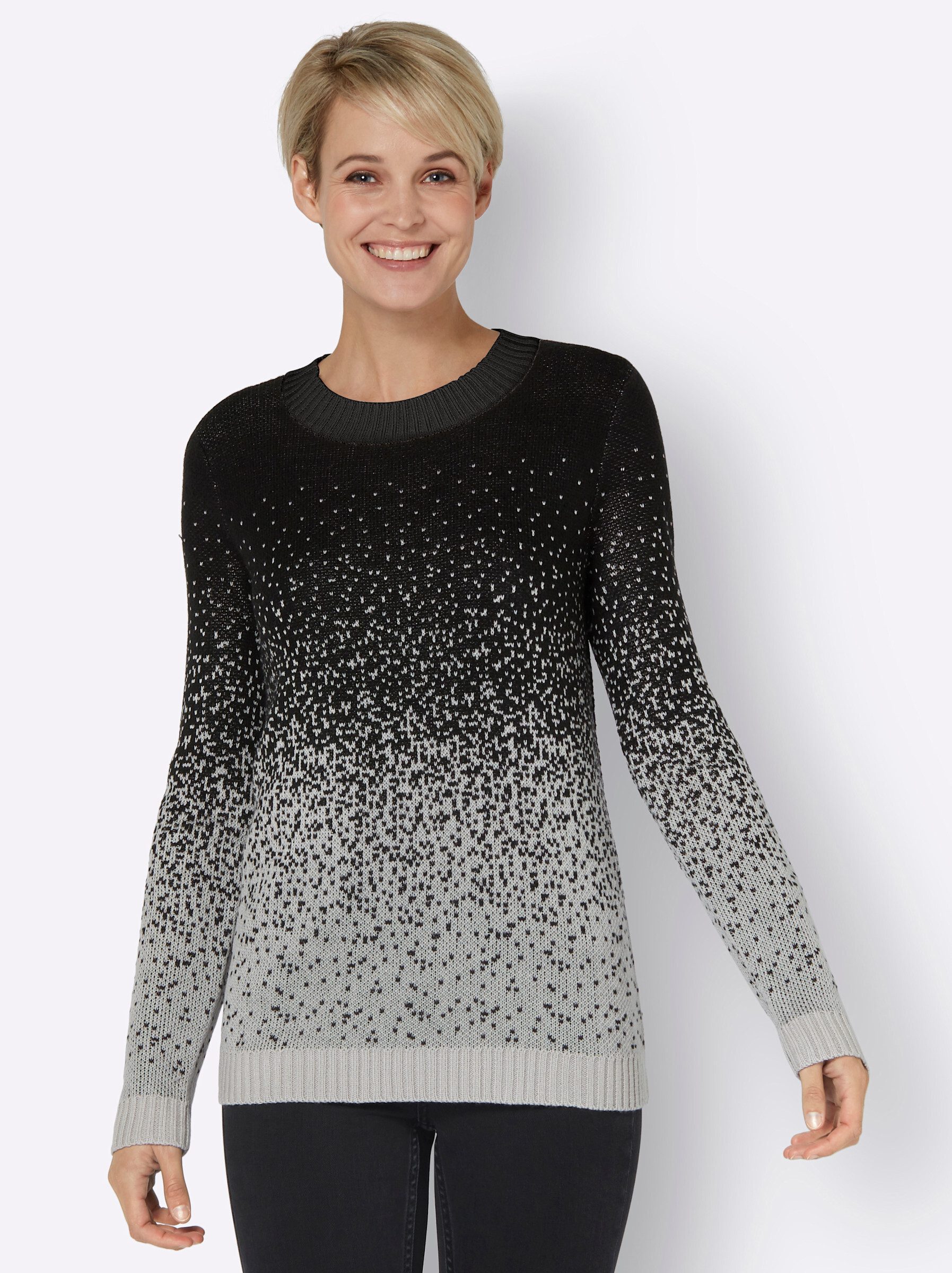 Strickpullover Jacquardpullover