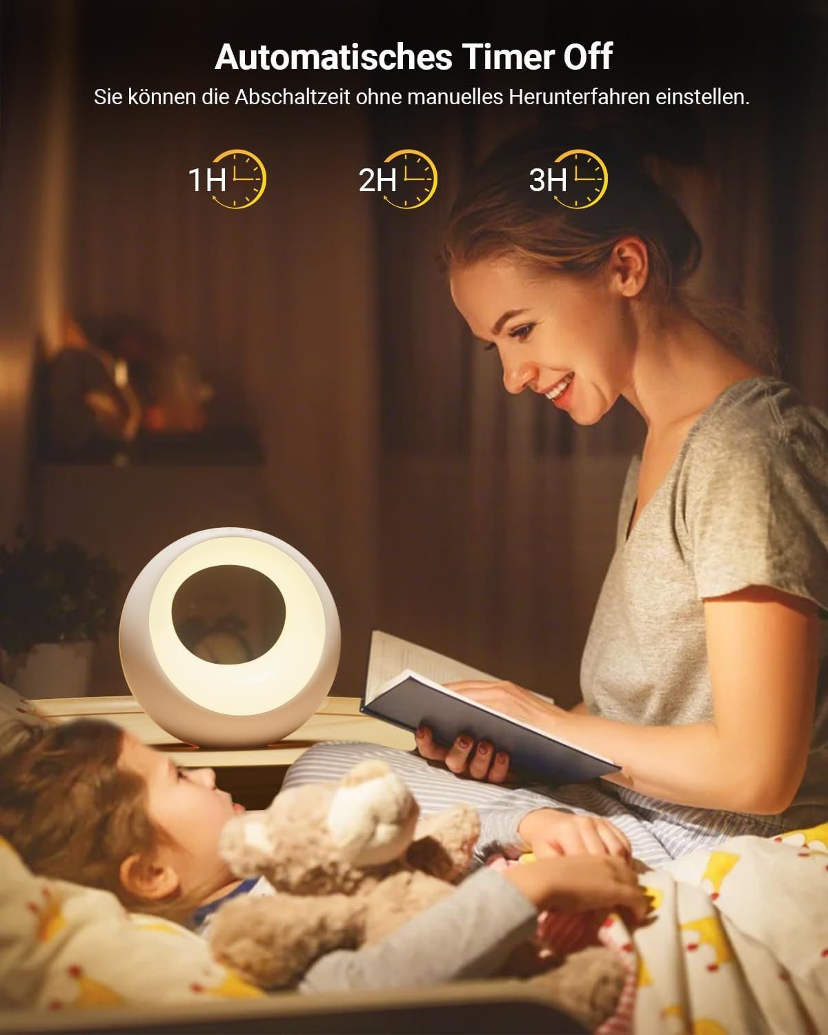 BlingBin LED Nachttischlampe Nachttischlampe Touch Dimmbar günstig online kaufen