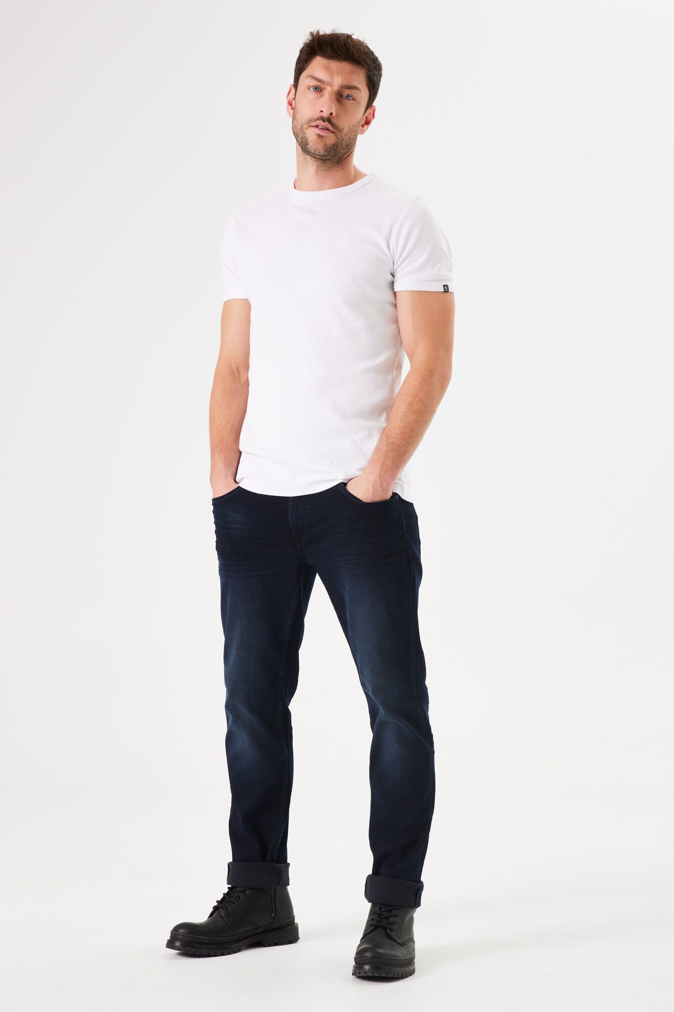 Garcia 5-Pocket-Jeans GARCIA RUSSO dark used 611.6065