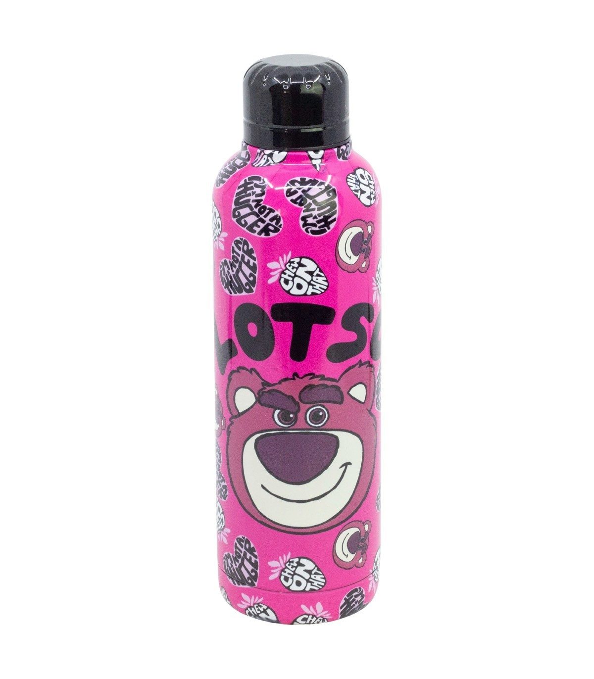 Disney Trinkflasche Toy Story Lotso Edelstahlflasche 515 ml für Heiß und Kaltgetränke