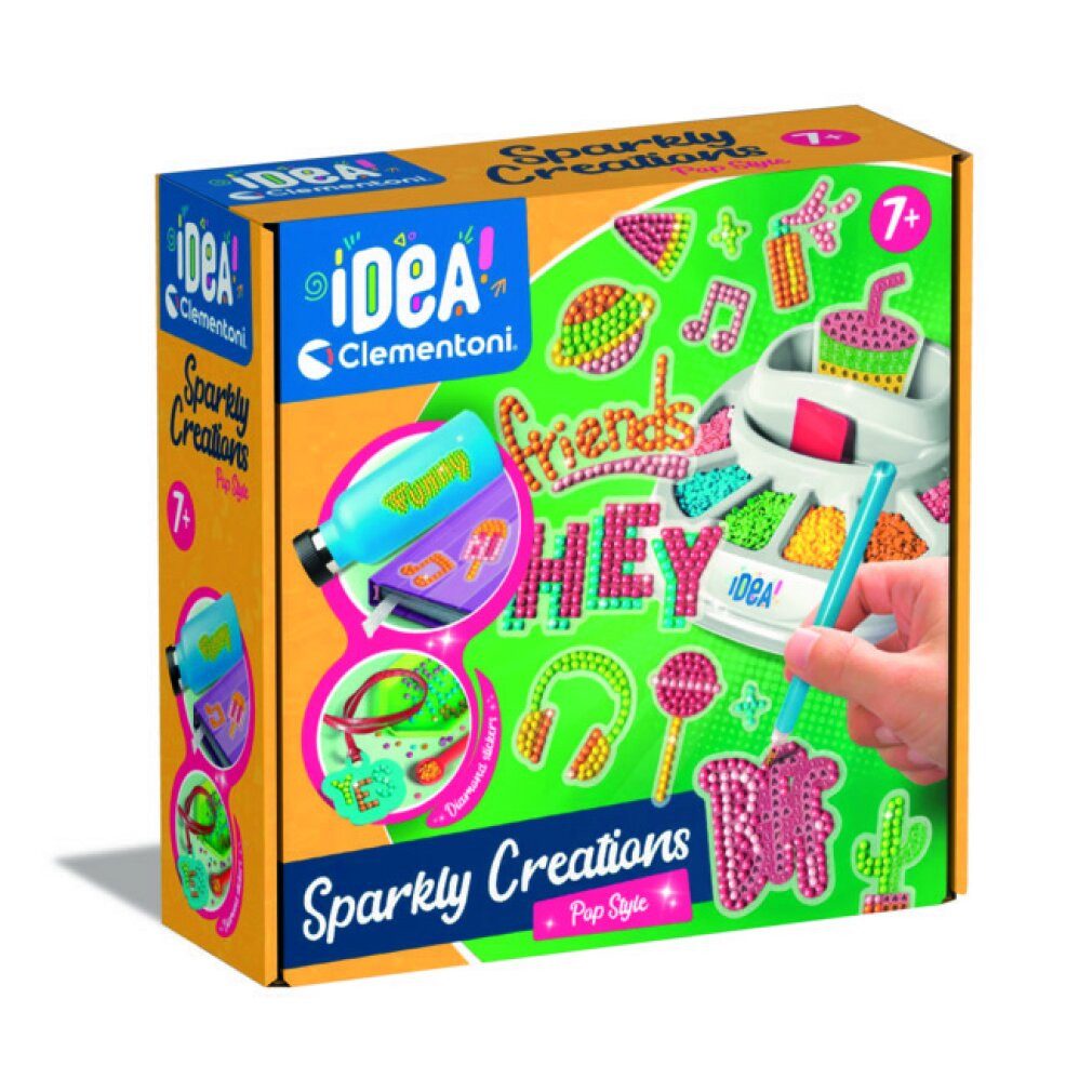 Clementoni® Spiel Idee - Brillante Kreationen im Pop-Stil