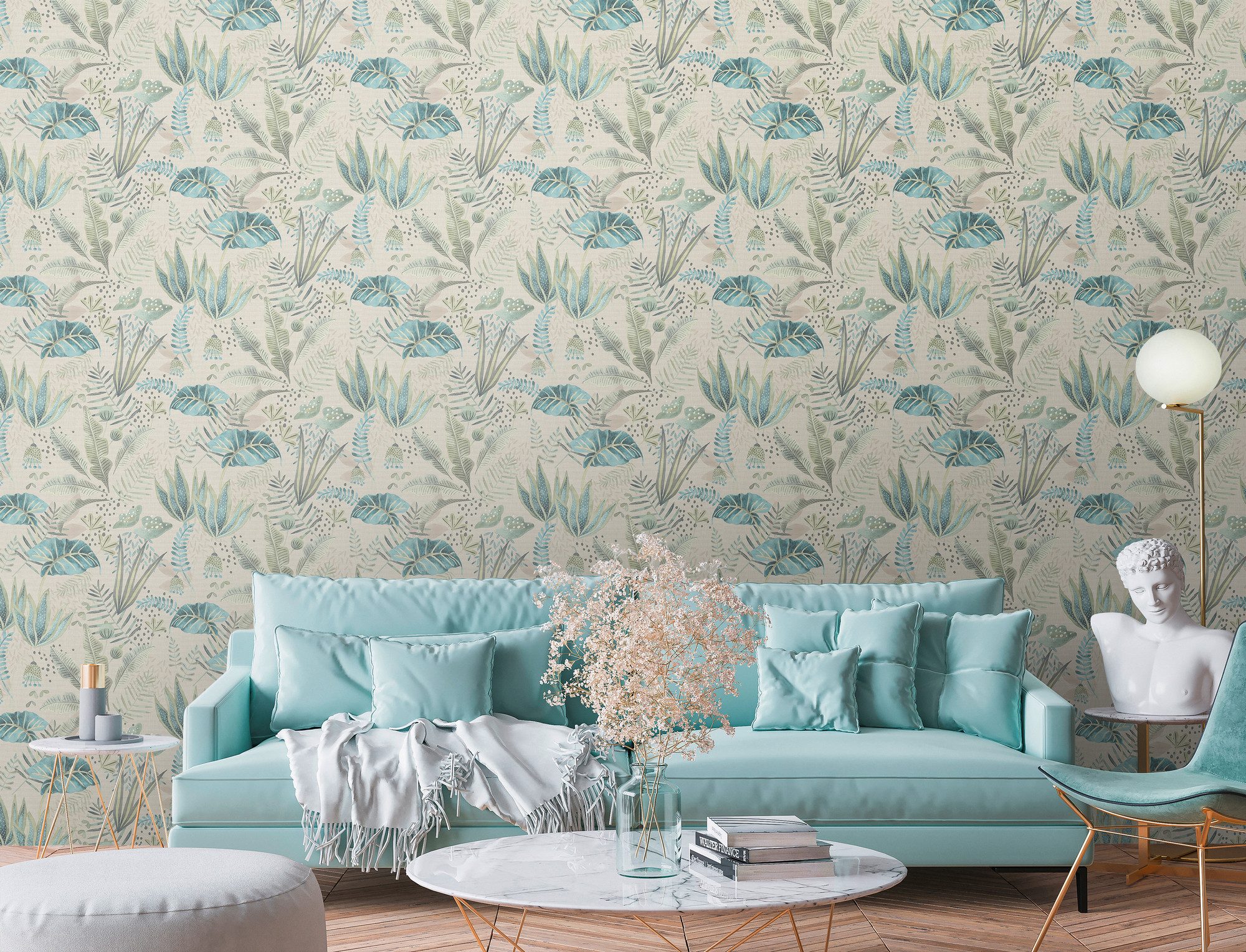living walls Vliestapete Famous Garden florale günstig online kaufen