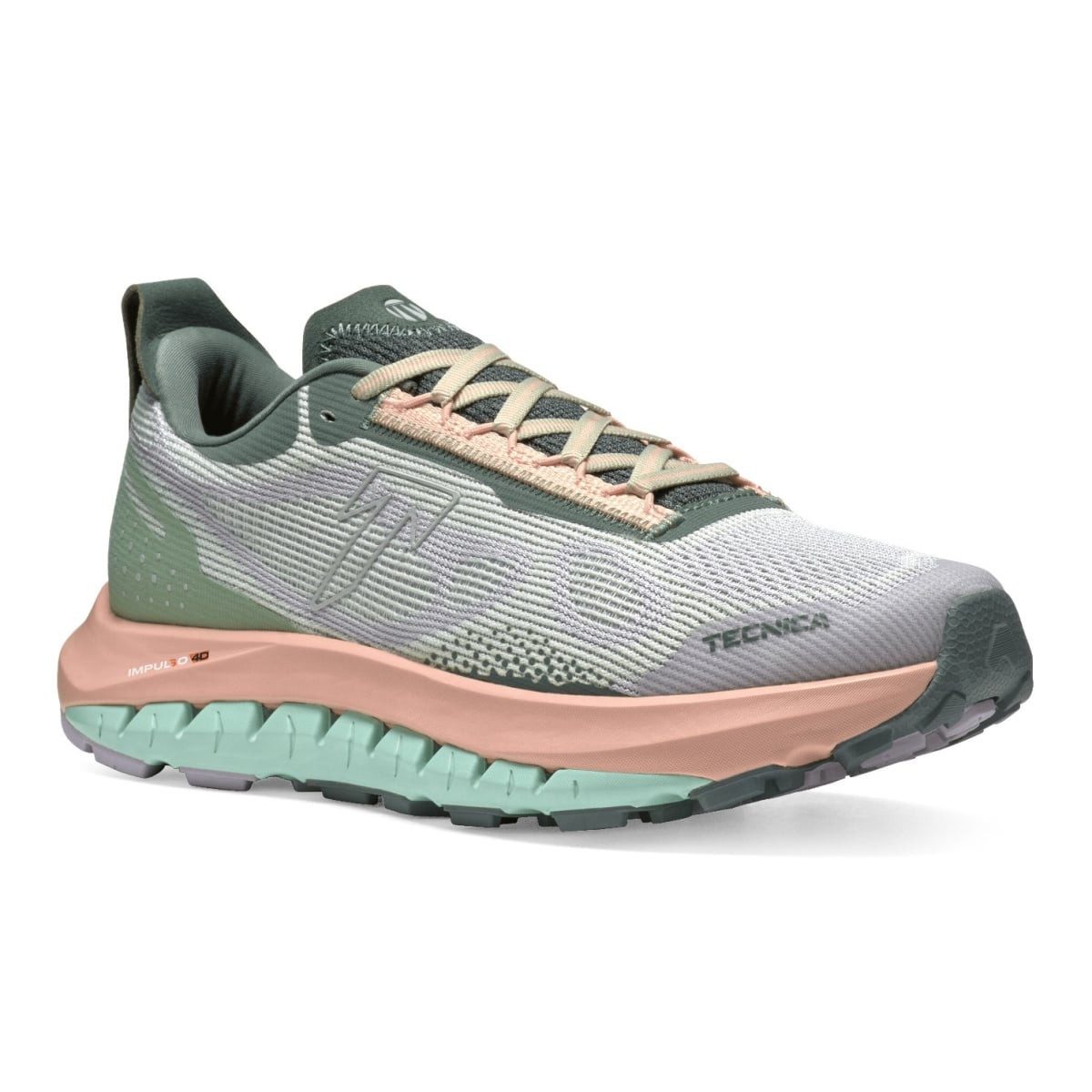 TECNICA Pyrox Hybrid (atmungsaktiv) 2025 hellgrau Damen Laufschuh