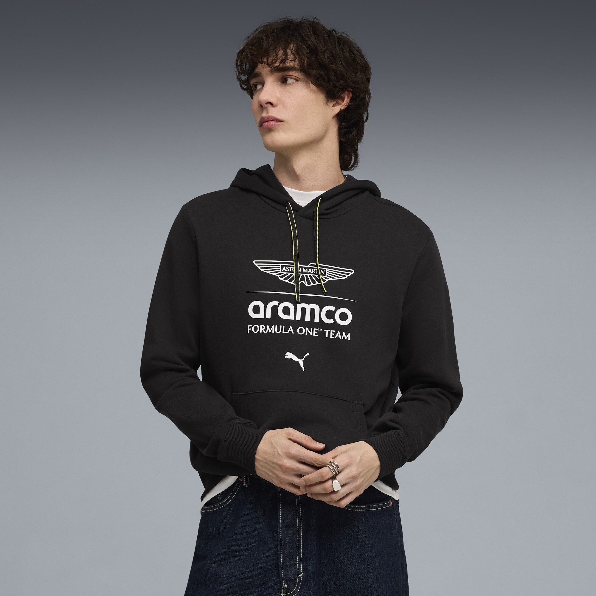 PUMA Hoodie PUMA x ASTON MARTIN ARAMCO F1® TEAM Essentials Hoodie Herren günstig online kaufen