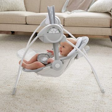ingenuity Babyschaukel Comfort 2 Go, Cuddle Lamb, tragbar