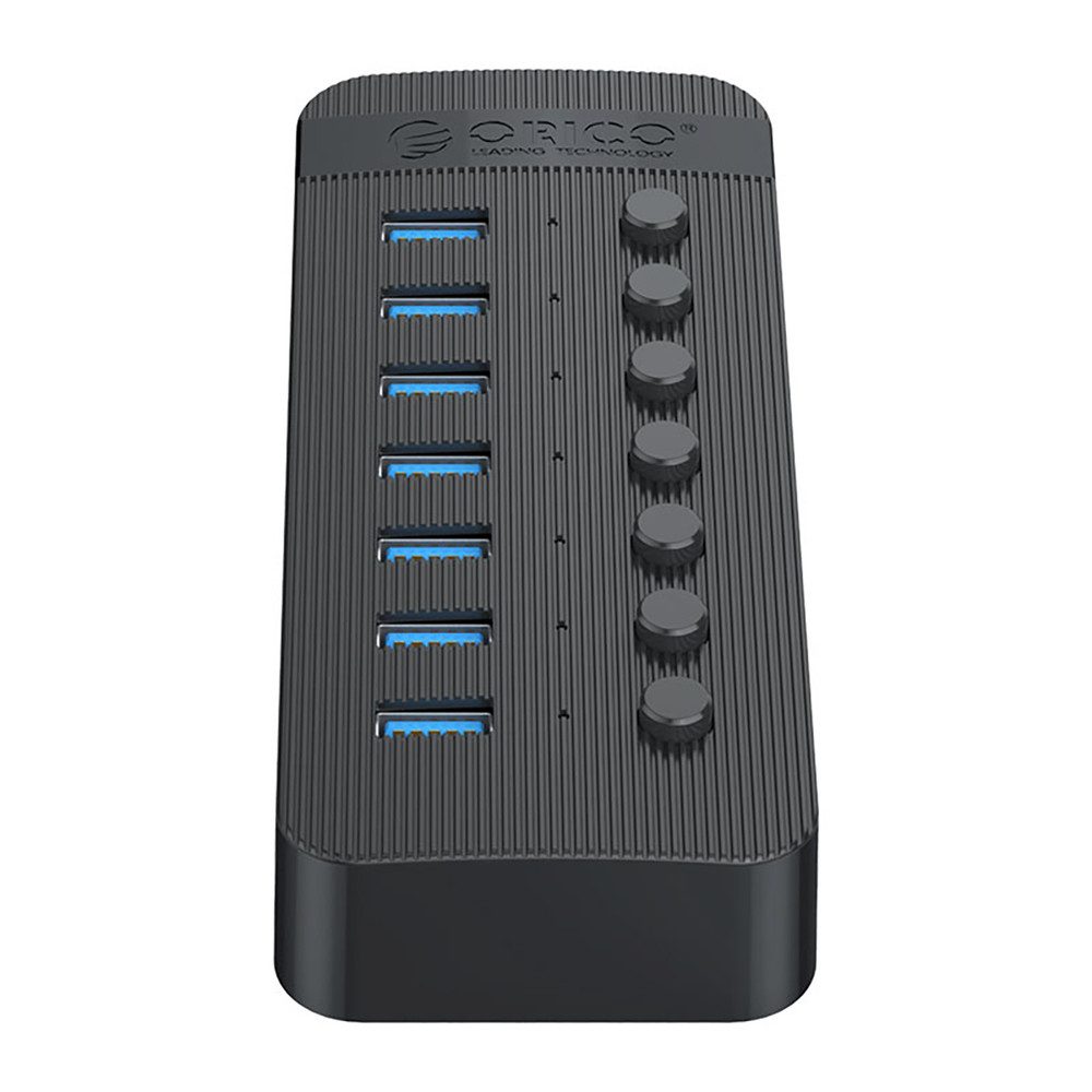 ORICO Orico CT2U3-7AB USB Hub 7-Port USB-A 3.0 Schwarz USB-Adapter