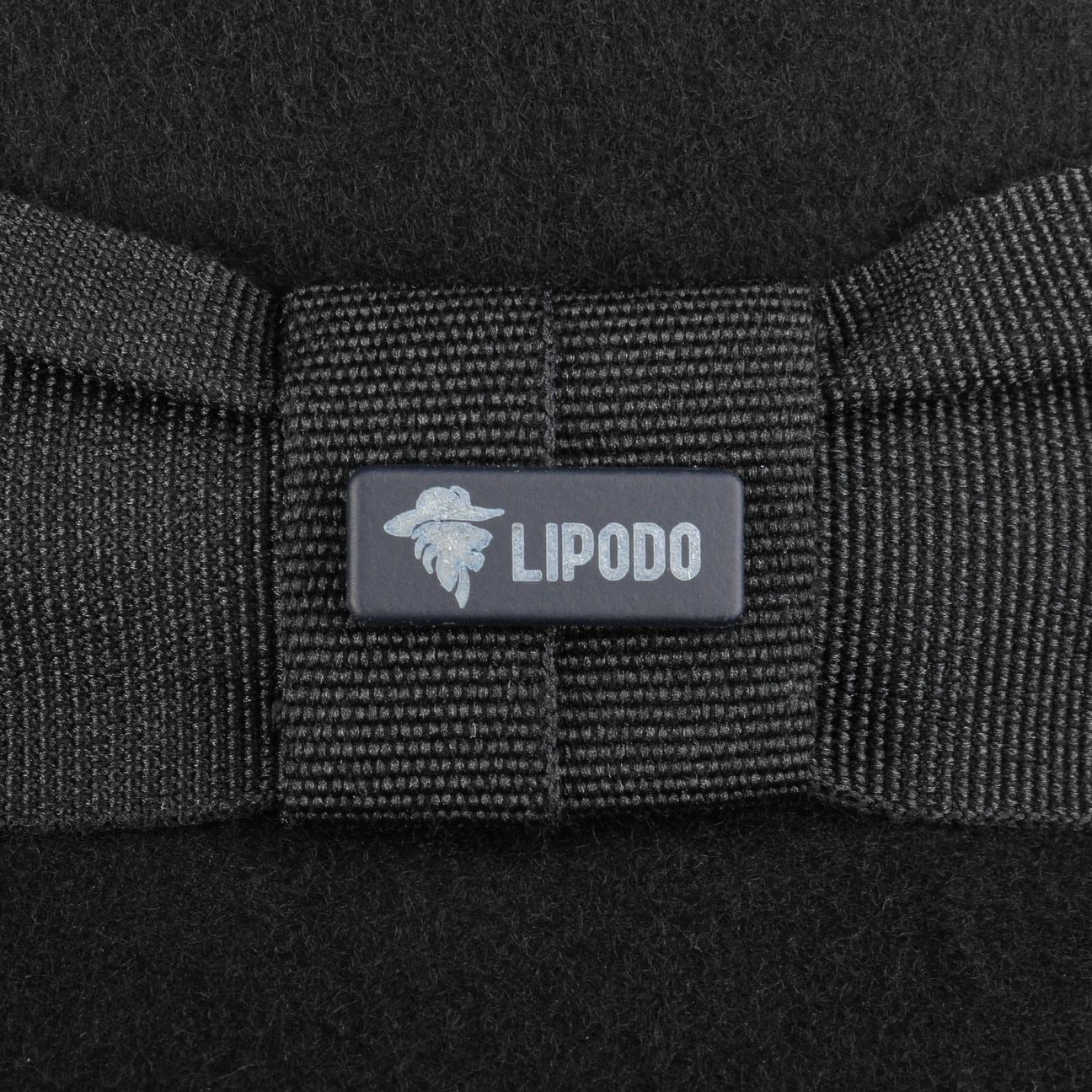 Lipodo Filzhut (1-St) Zylinder mit Ripsband, Made in Italy