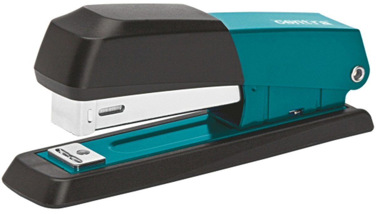 Centra Heftgerät Heftgerät HSM Metall Half Strip 20 Blatt blau (20 Stück)
