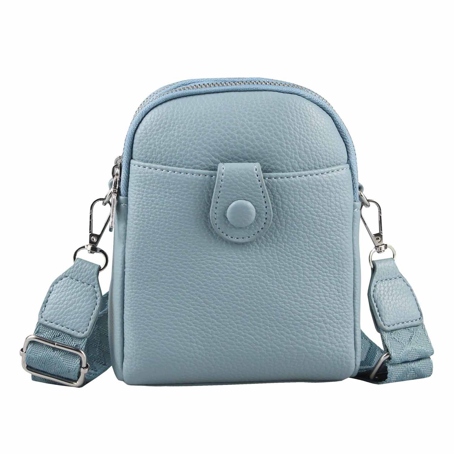 Schultertasche Damen Tasche Minibag Umhängetasche Geldbörse Handytasche Crossover