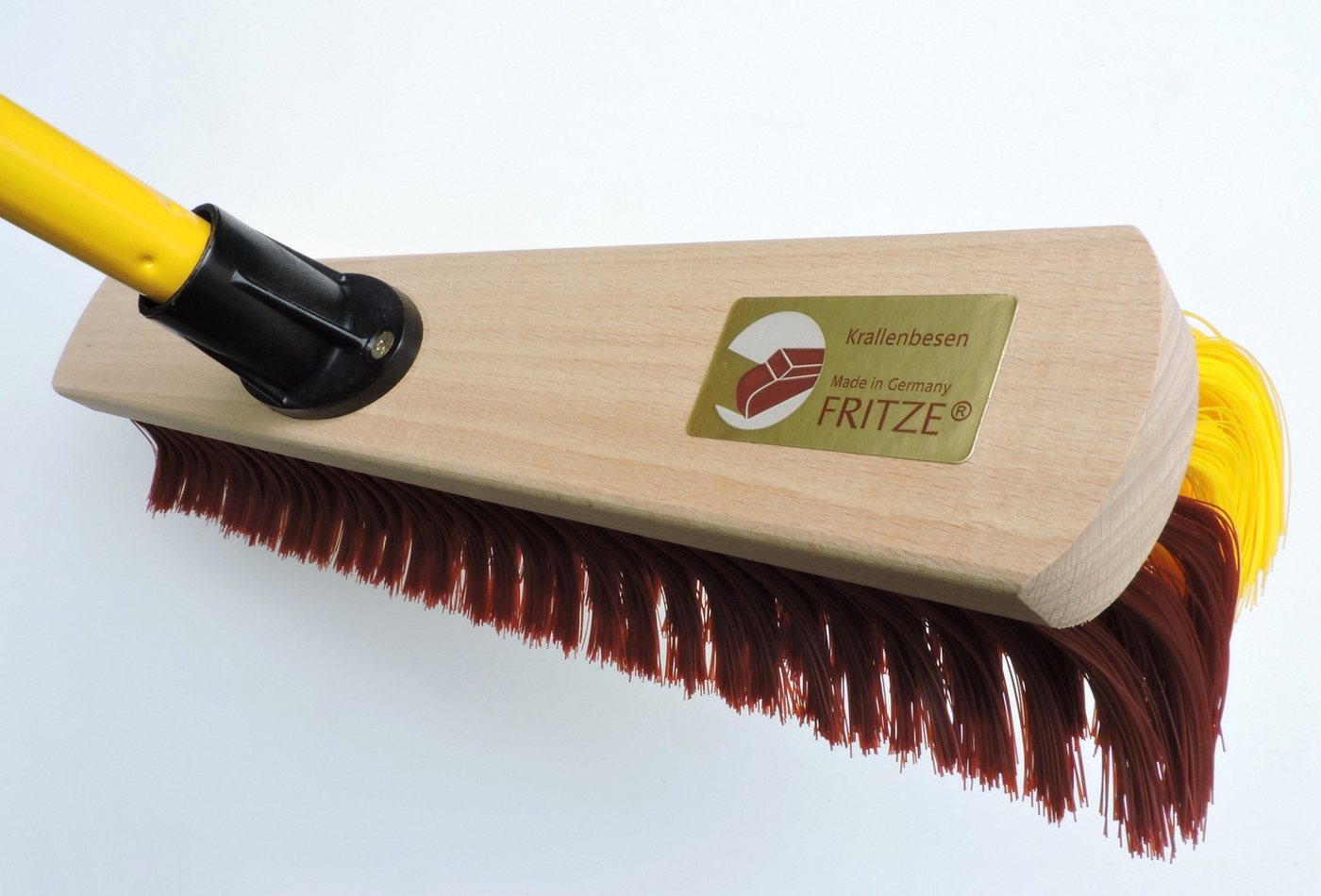 Thumbnail - Fritze® Straßenbesen Krallenbesen Werkstatt & Industrie Premium 41 cm, Alle Indoorbereiche, (Besen inkl. Stiel), Innovat...