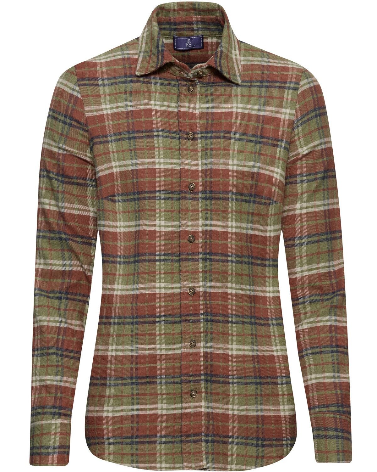 Brigitte von Schönfels Flanellbluse Flanellbluse