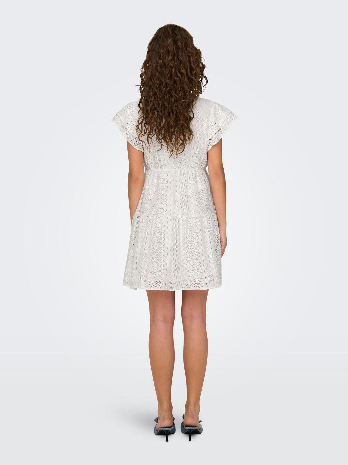 ONLY Minikleid ONLHELENA LACE CAPSL DRESS günstig online kaufen