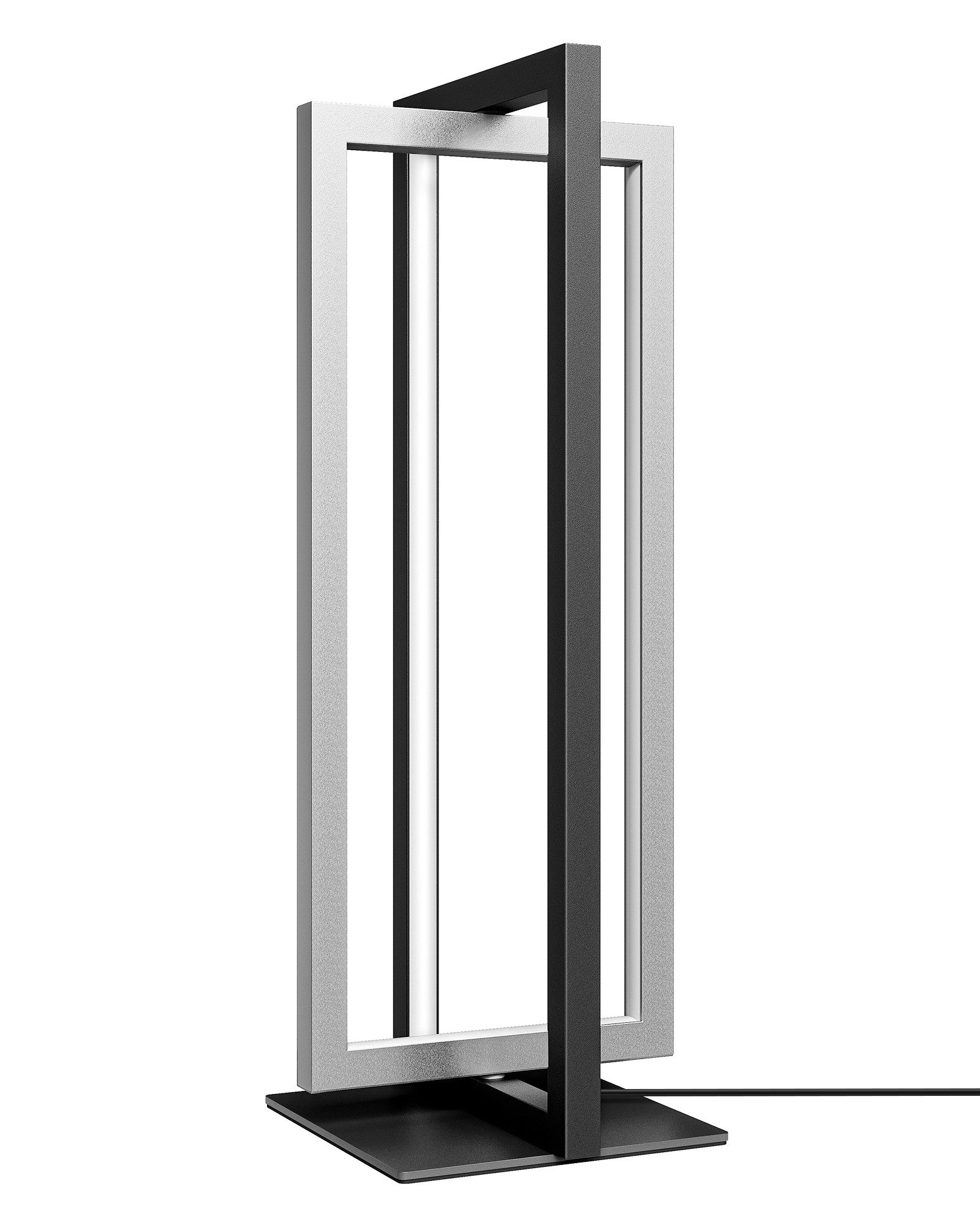 EDISHINE LED Nachttischlampe Touch Dimmbar, LED fest integriert, Tischlampe aus Metall, 3 Farbtemperaturen