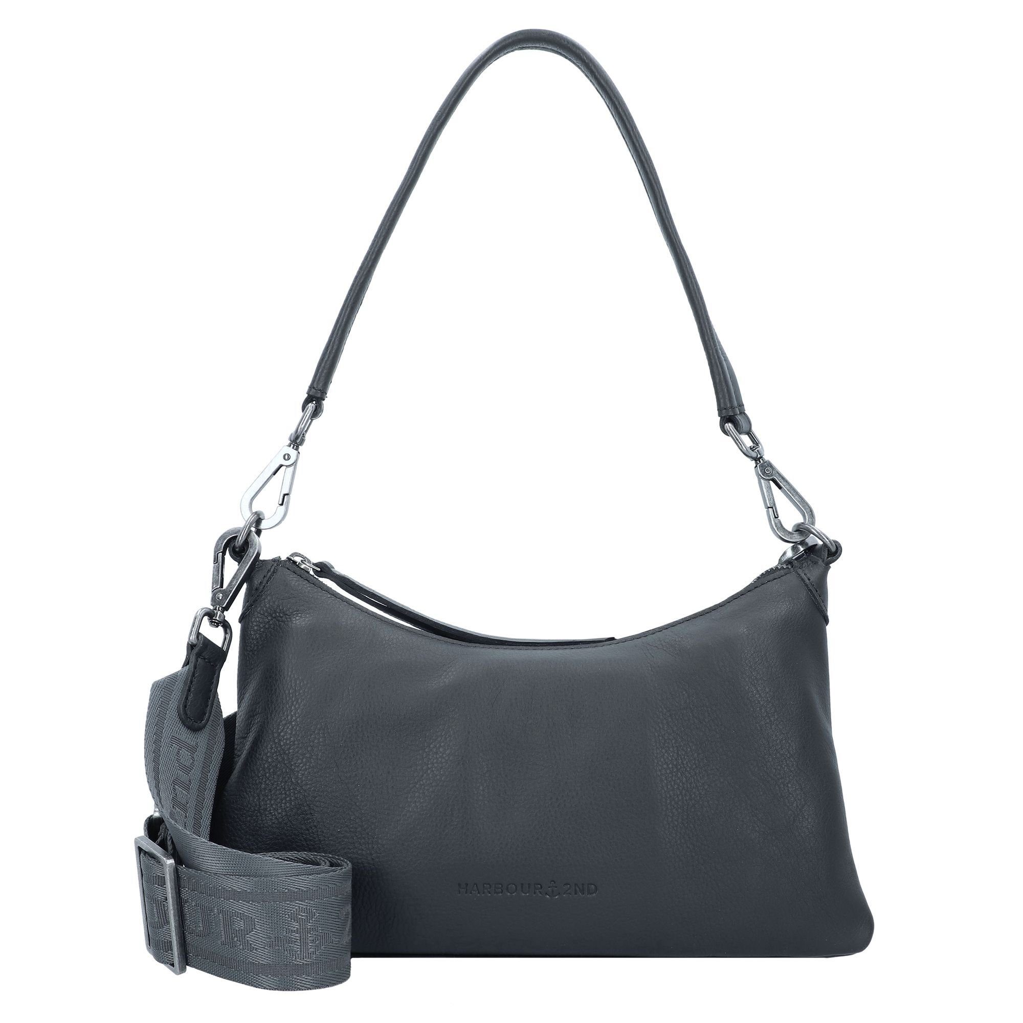 HARBOUR 2nd Schultertasche Leder Just darkash Pure