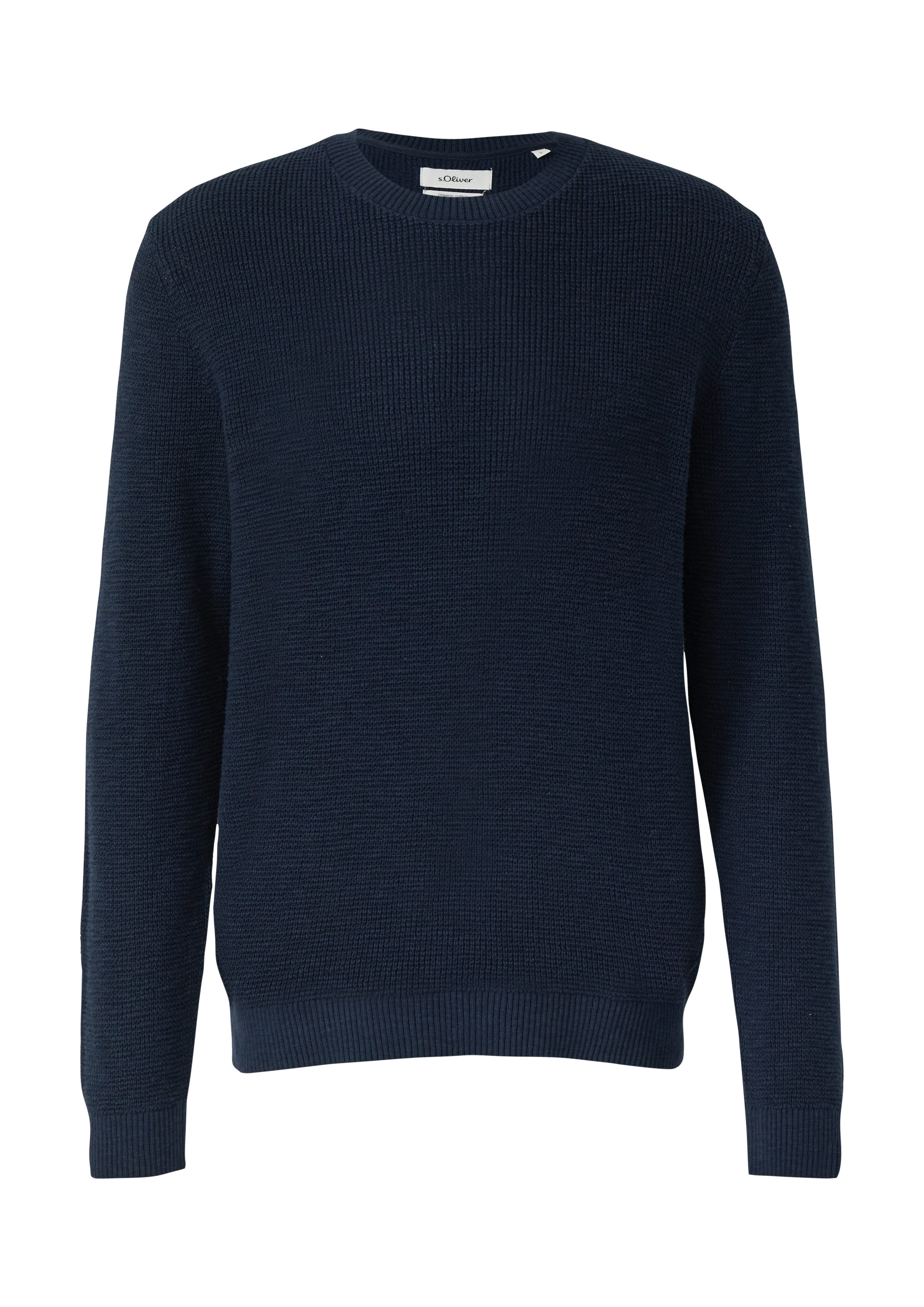 s.Oliver Strickpullover langarm, Grob-Strick