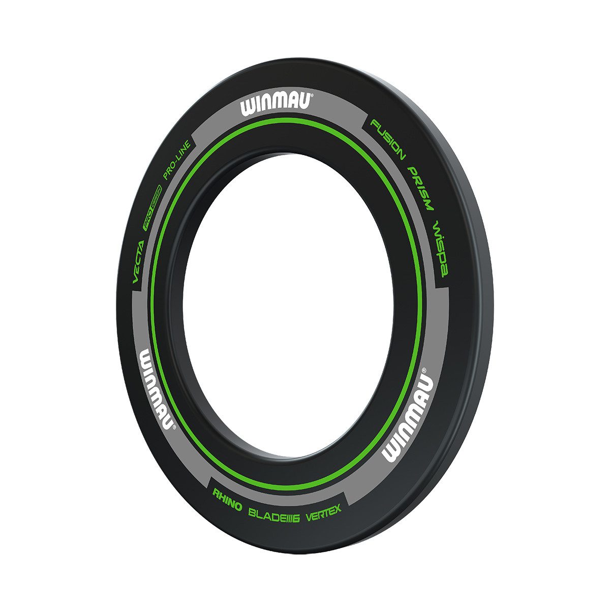 Winmau Dart-Wandschutz Surround Advance black/green 4455, Dartscheibe Dart Scheibe Darts