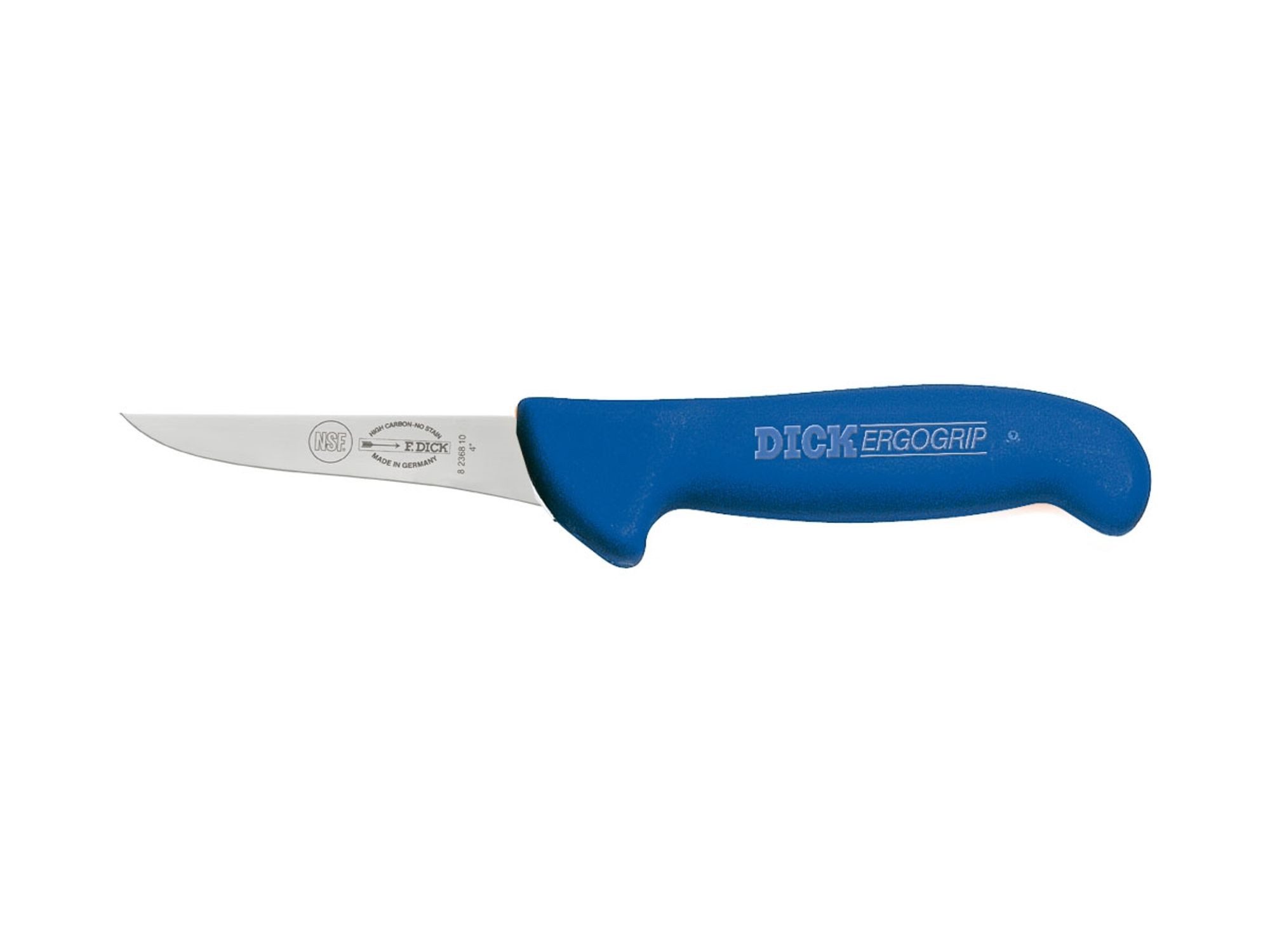 F. DICK Kochmesser Dick ErgoGrip Ausbeinmesser, 10 cm, orange, steif, 8236810