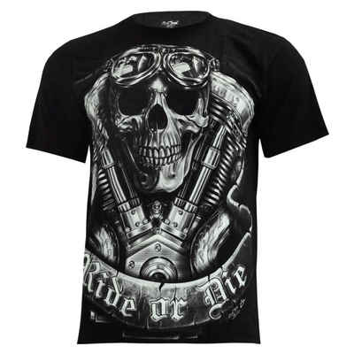 Wilai T-Shirt Rock Chang T-Shirt Heavy Metal Biker Tattoo Rocker